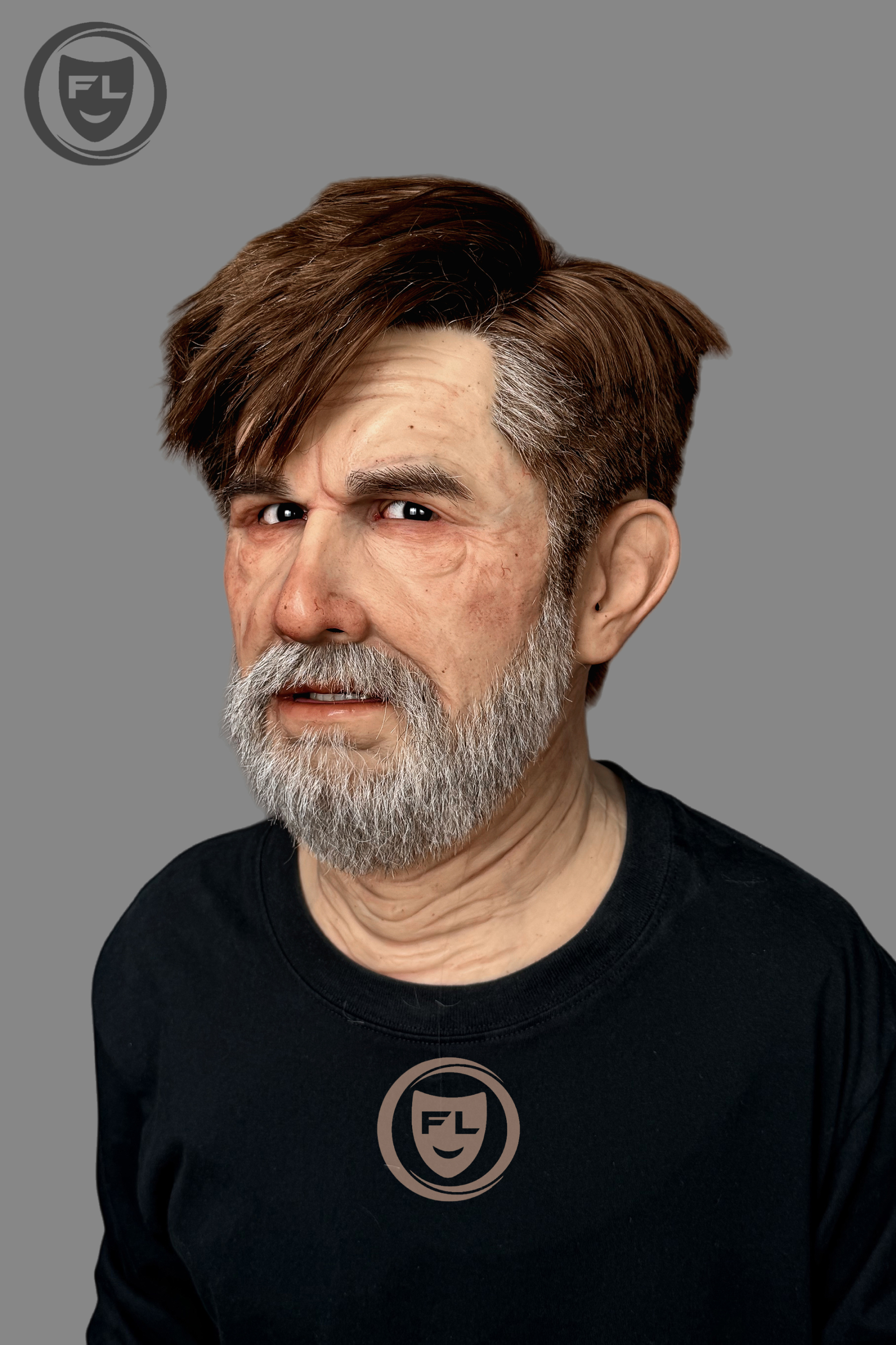 Hyper-Realistic Male Silicone Mask “Jack” – Movie-Grade Full Face Disguise Mask