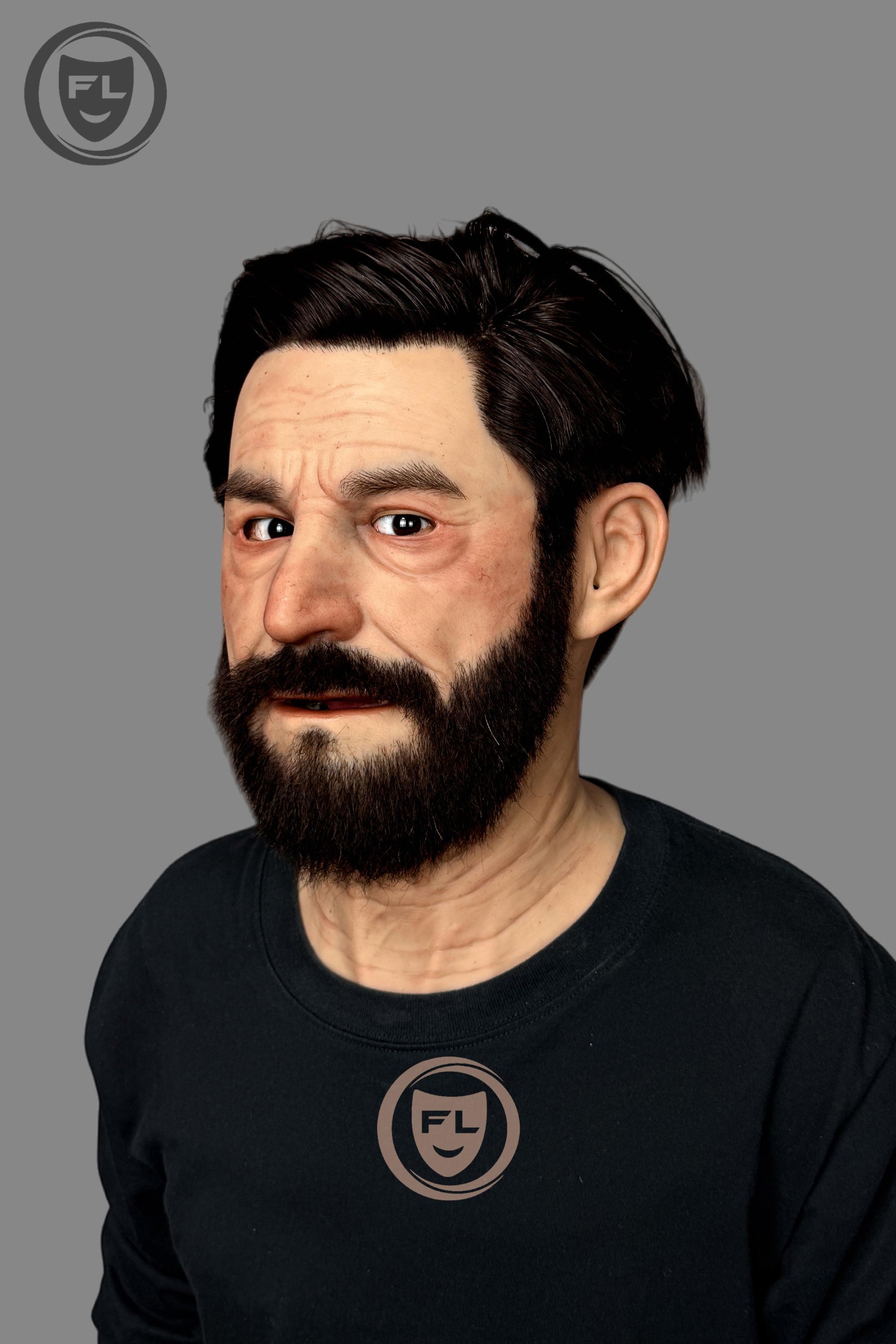 Babylon Ultra Realistic Silicone Mask – Full Head Cosplay, Halloween & Film Prop