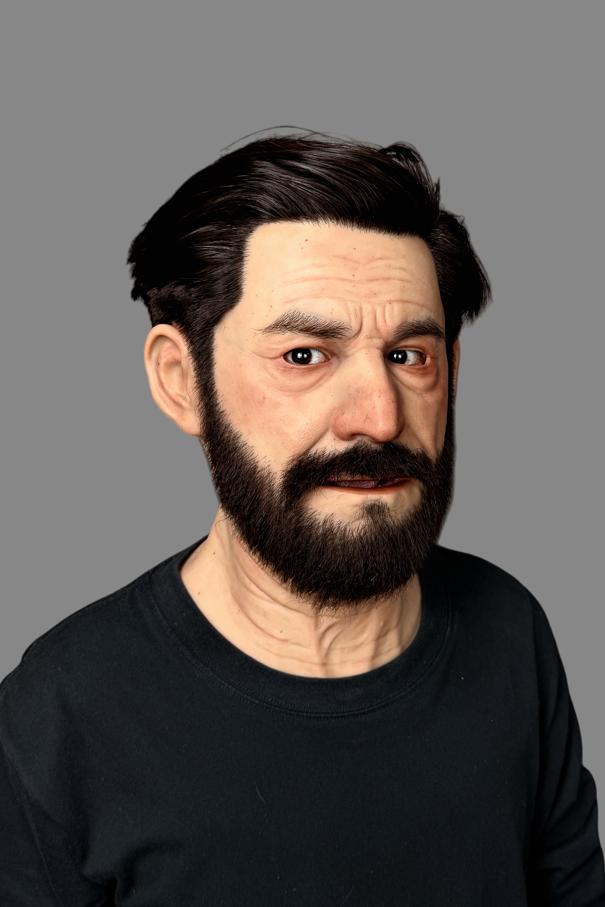 Babylon Ultra Realistic Silicone Mask – Full Head Cosplay, Halloween & Film Prop