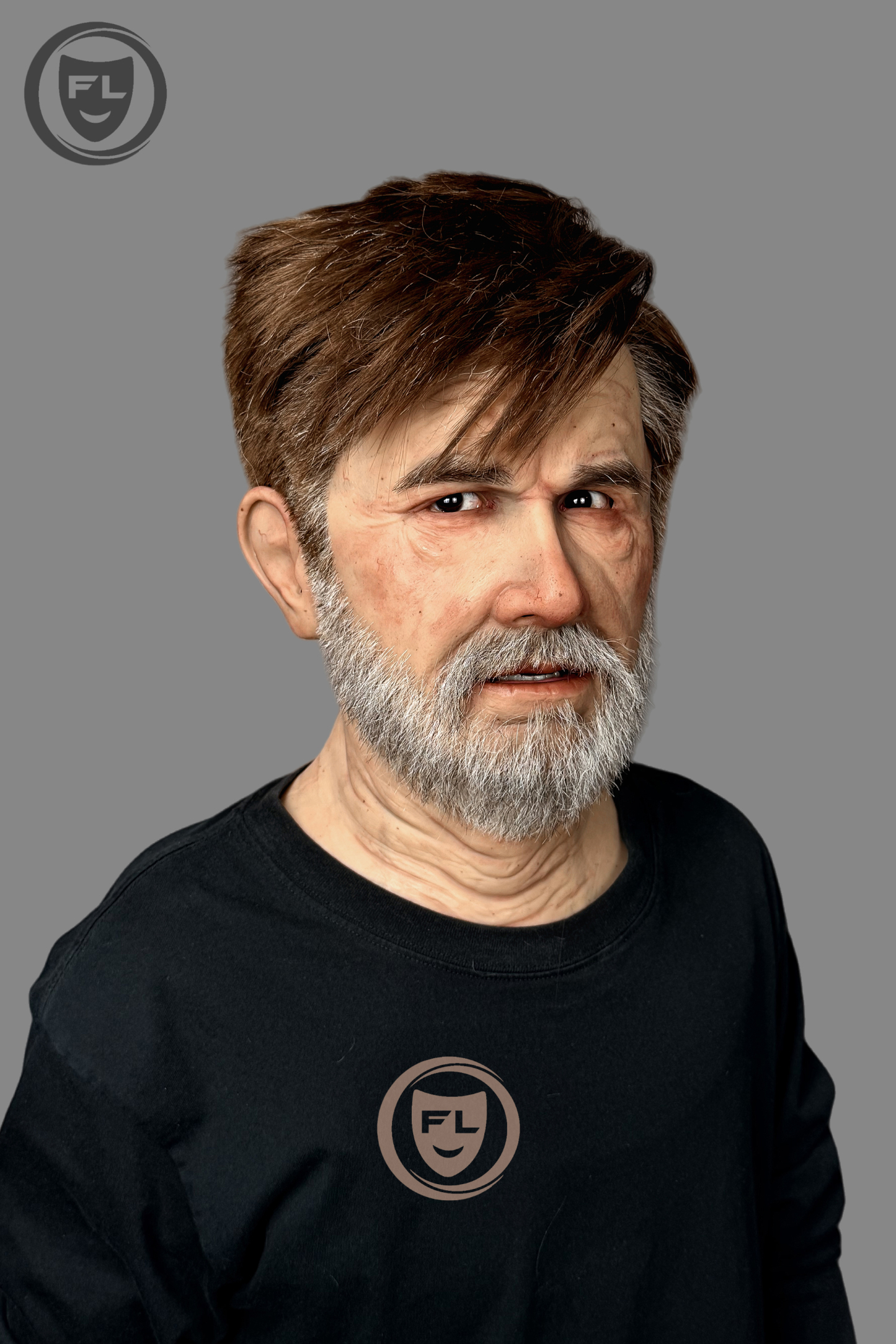 Hyper-Realistic Male Silicone Mask “Jack” – Movie-Grade Full Face Disguise Mask