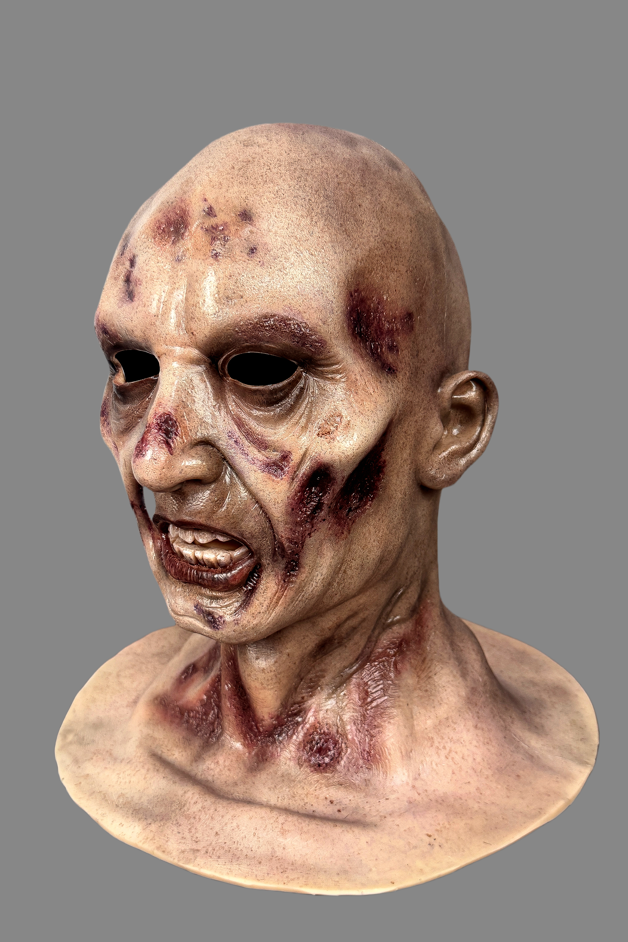 Mutant Zombie Silicone Mask, Perfect for Cosplay, Halloween, Horror Parties & Movie Characters