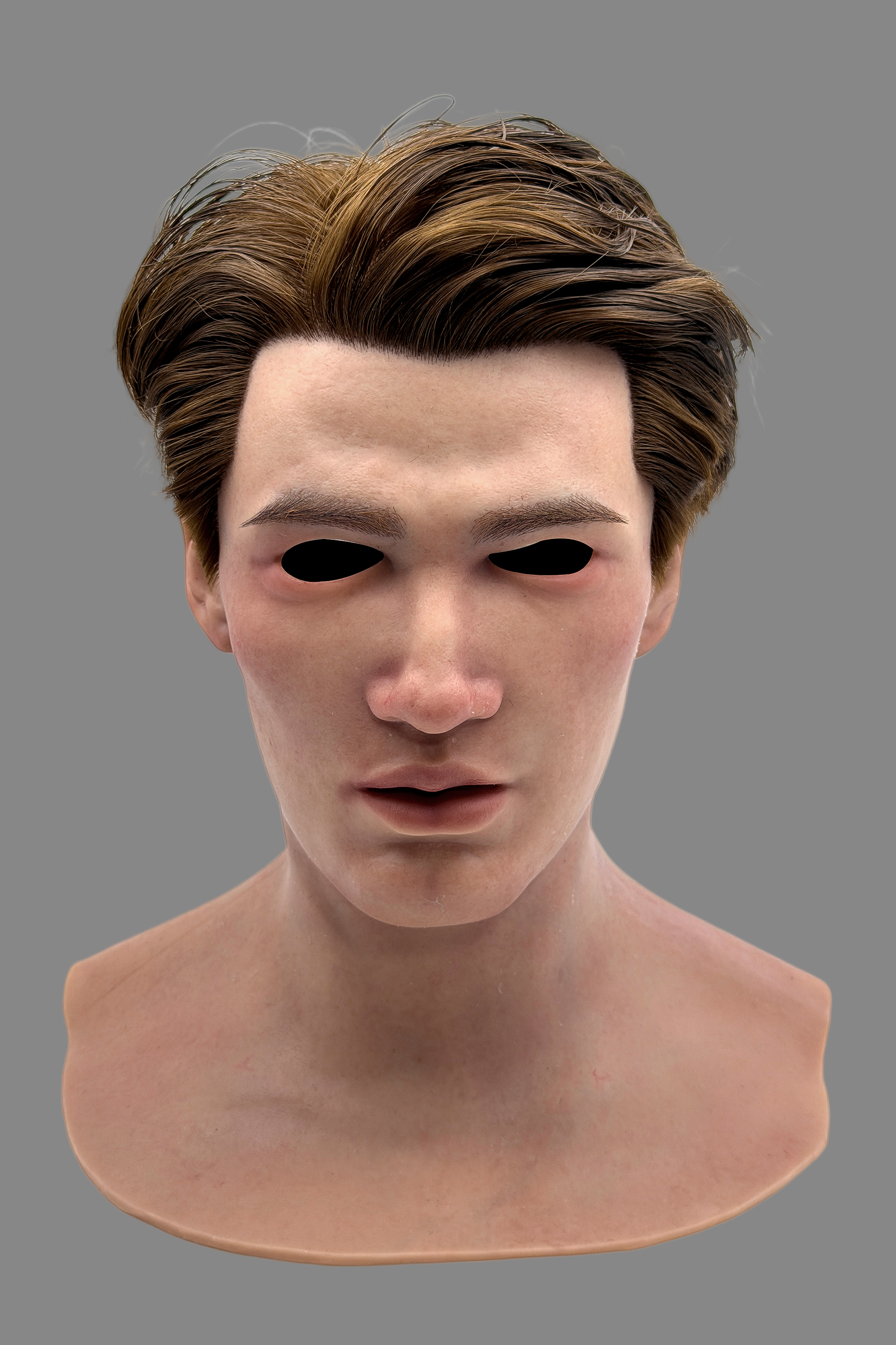 Ultra Realistic Silicone Mask Full Head – Movie Quality Cosplay Mask for Halloween, Film & Costume Events