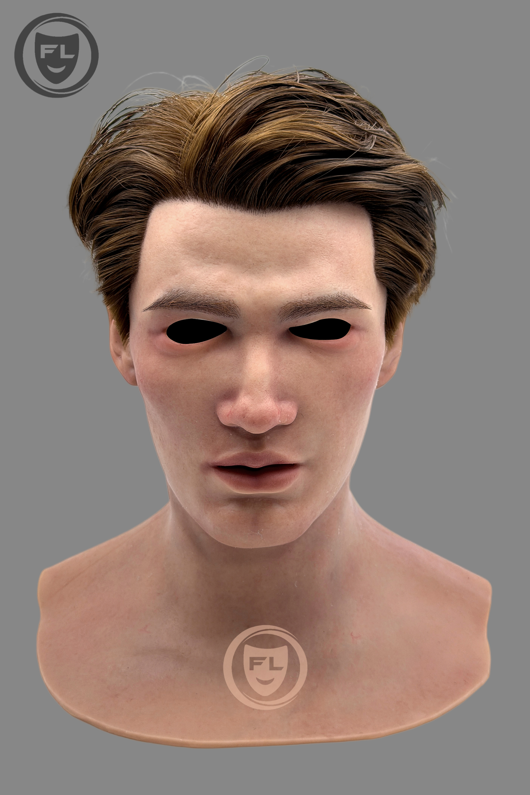 Ultra Realistic Silicone Mask Full Head – Movie Quality Cosplay Mask for Halloween, Film & Costume Events