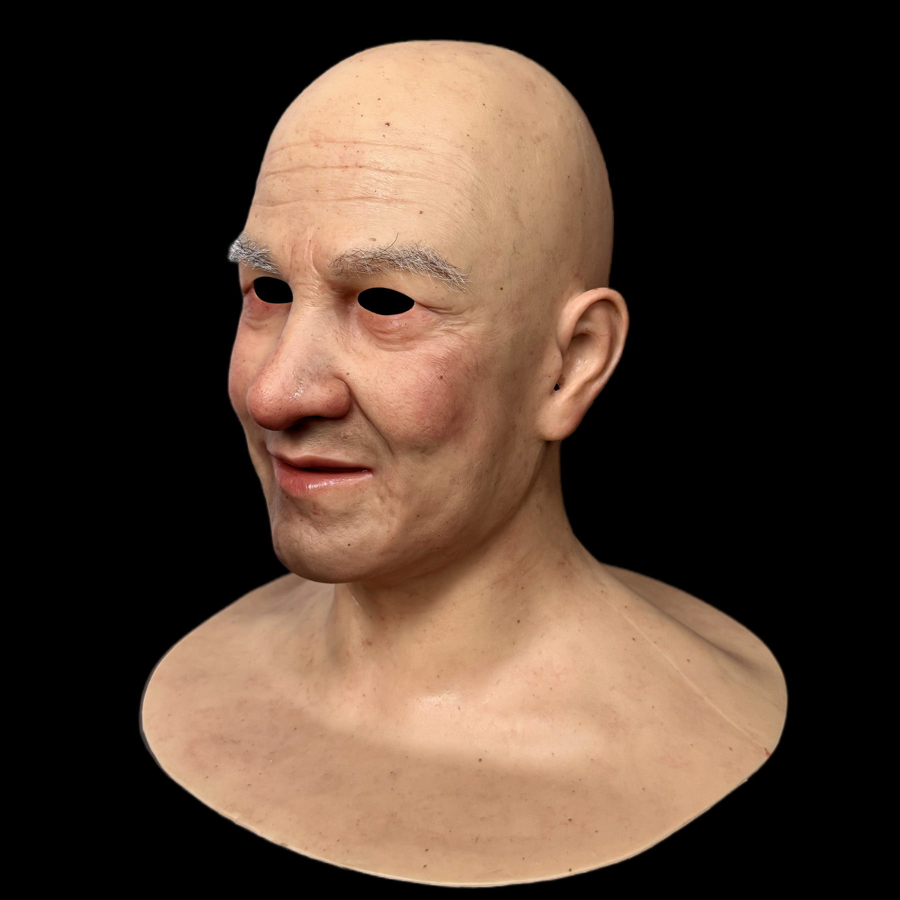 Lucas Ultra-Realistic Silicone Mask – Detailed Elderly Male Face for Cosplay and Costume Use