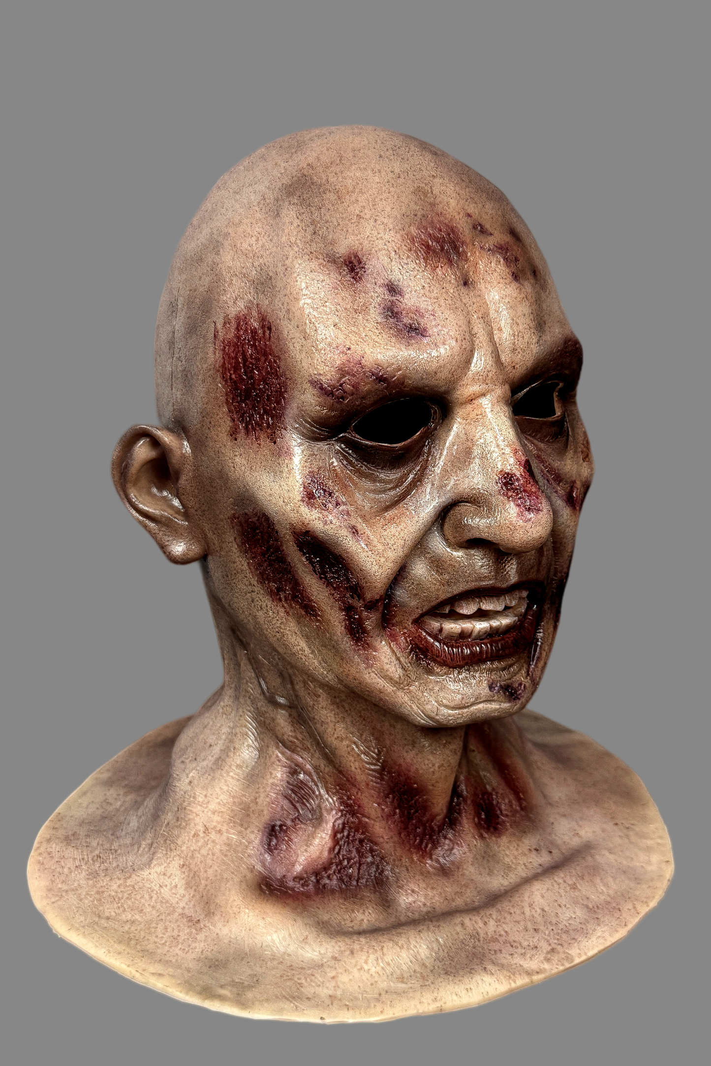 Mutant Zombie Silicone Mask, Perfect for Cosplay, Halloween, Horror Parties & Movie Characters