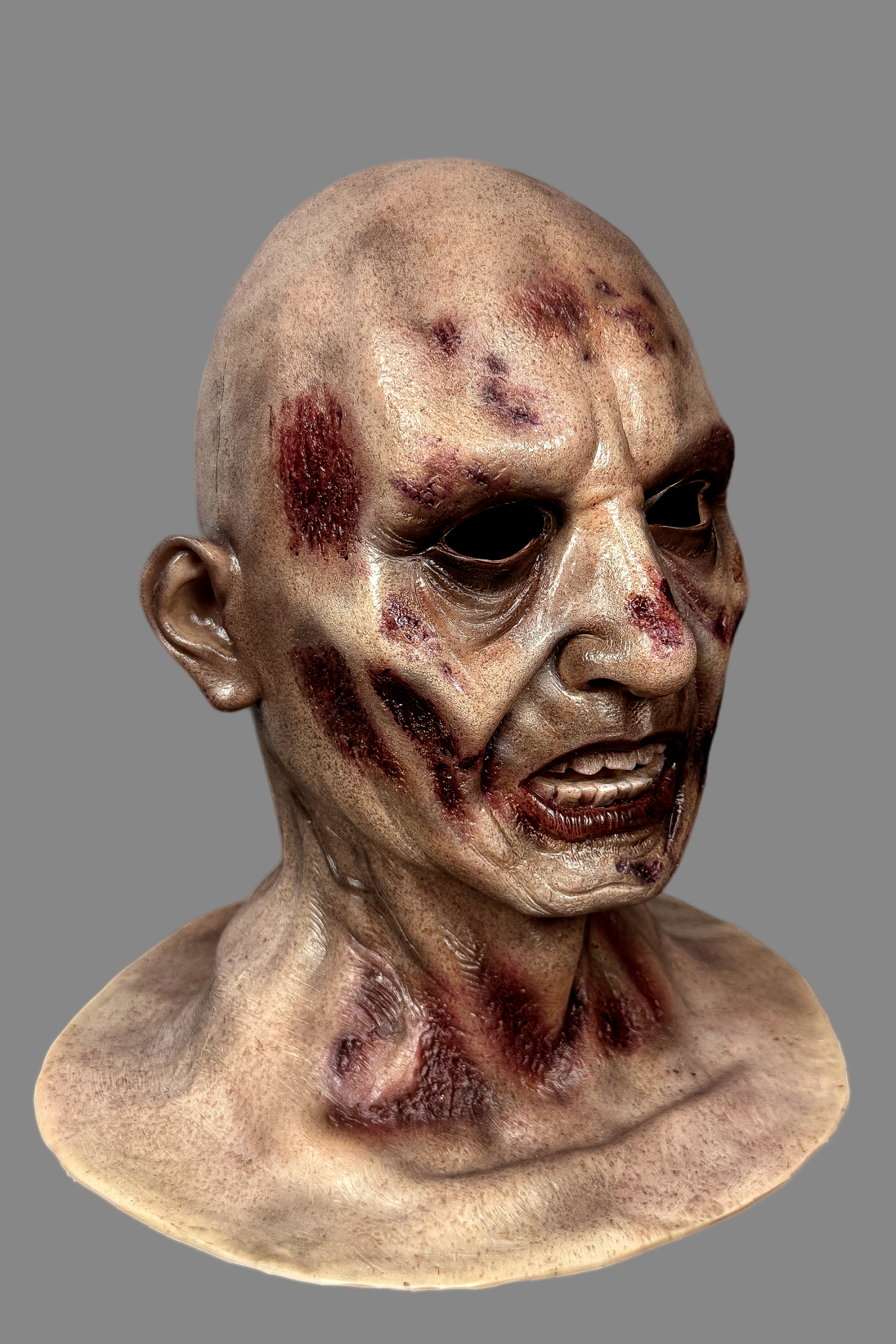 Mutant Zombie Silicone Mask, Perfect for Cosplay, Halloween, Horror Parties & Movie Characters