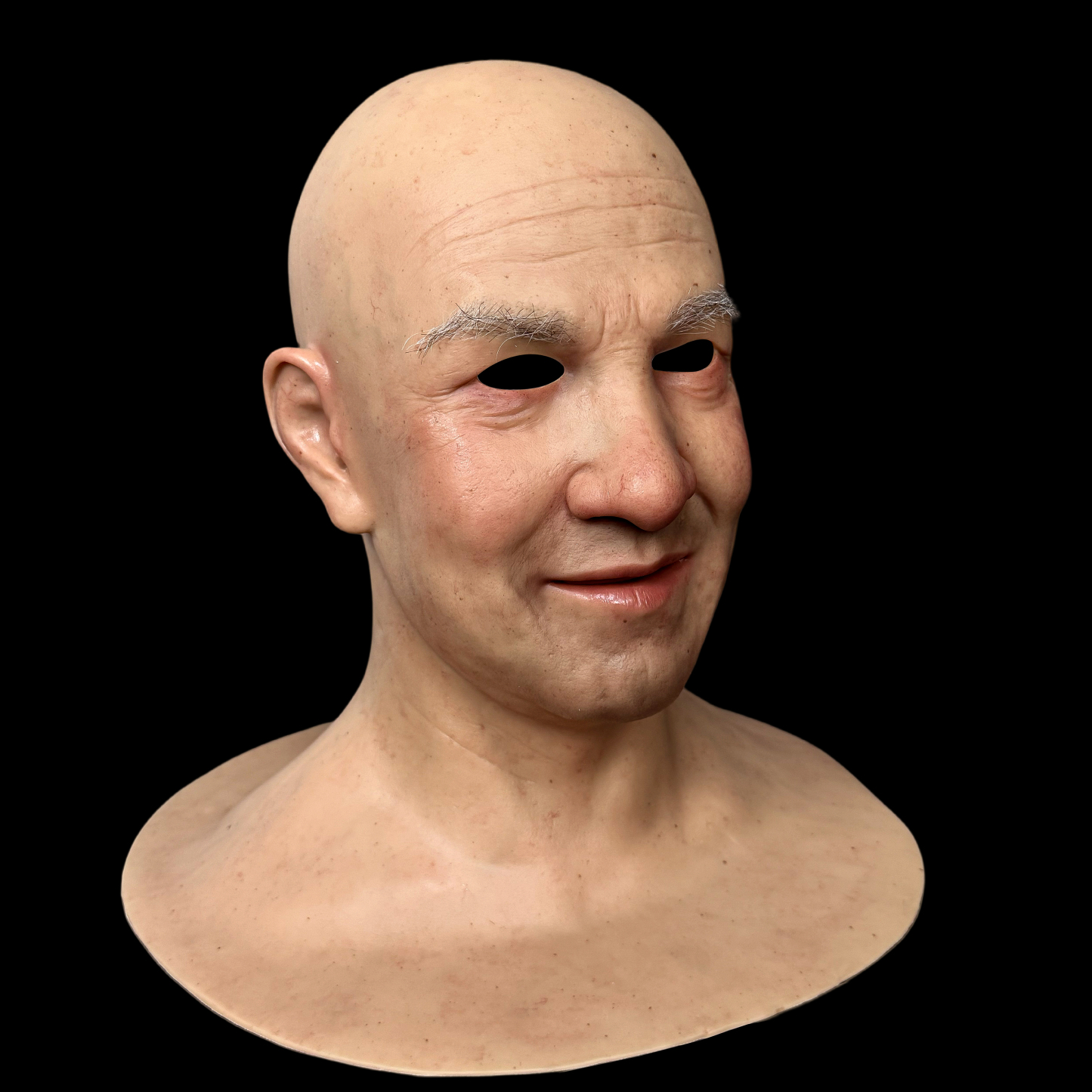 Lucas Ultra-Realistic Silicone Mask – Detailed Elderly Male Face for Cosplay and Costume Use