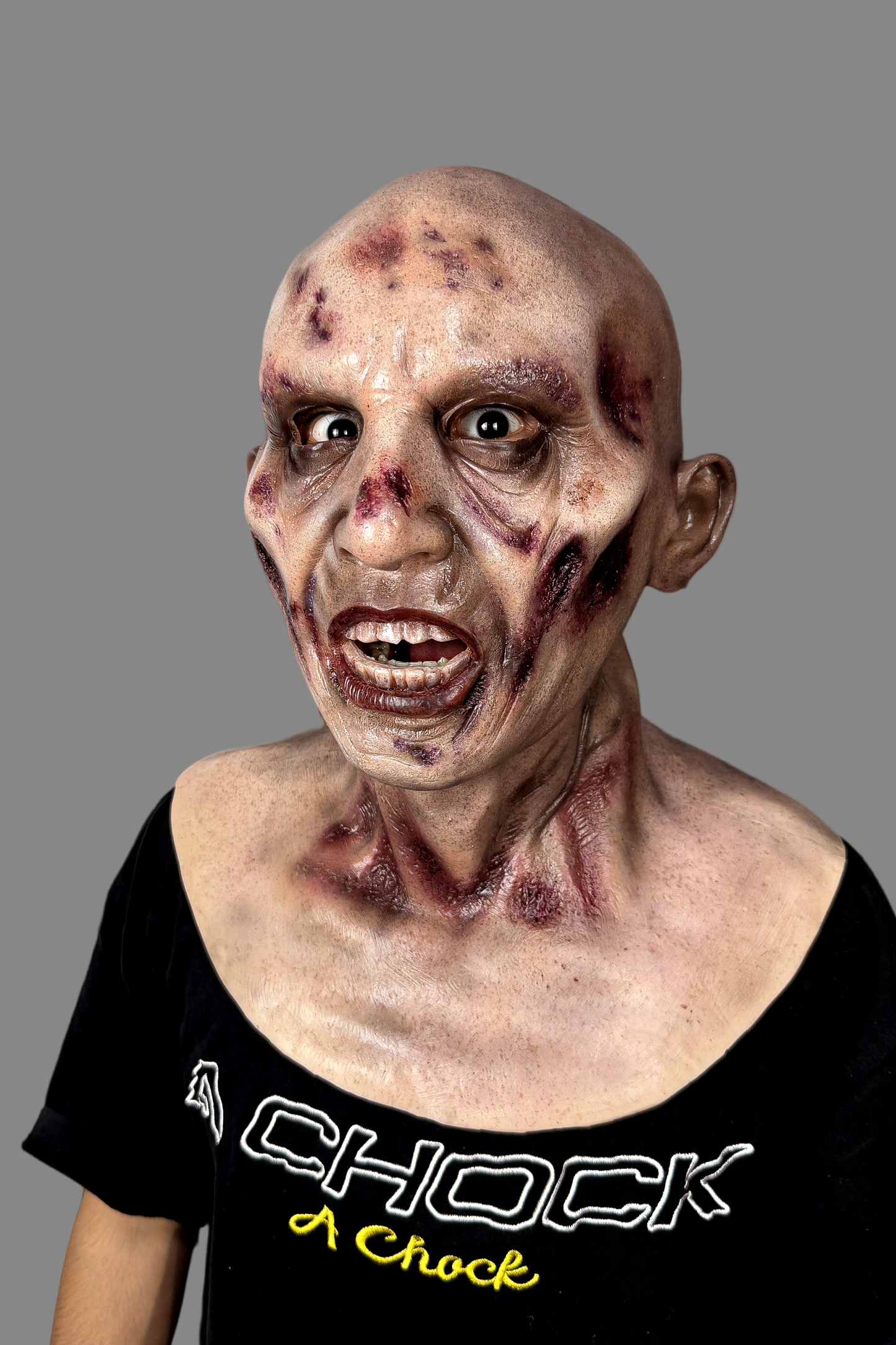 Mutant Zombie Silicone Mask, Perfect for Cosplay, Halloween, Horror Parties & Movie Characters