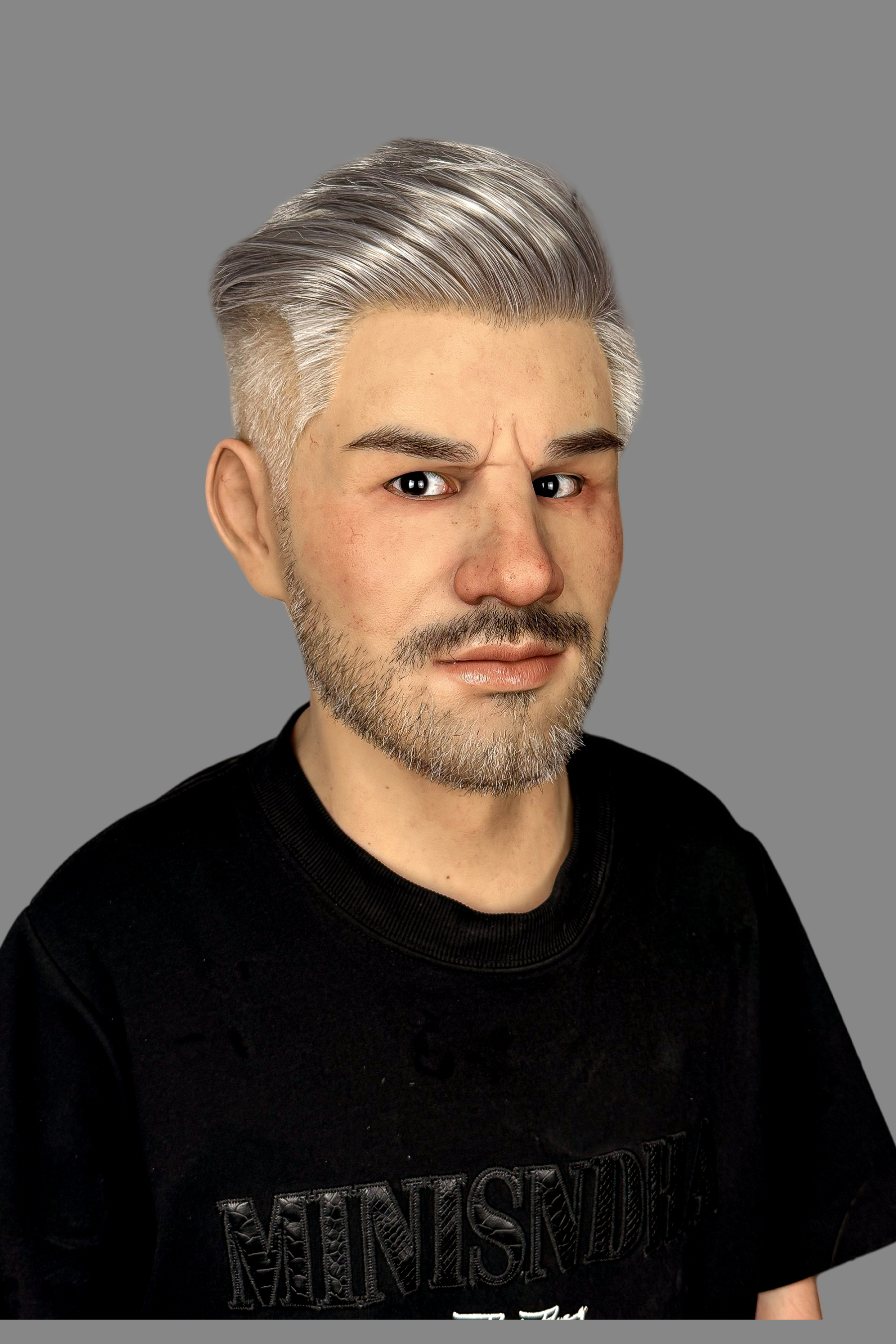 Jiamusi Silicone Mask, Perfect for Cosplay, Halloween, Costume Parties & Performances