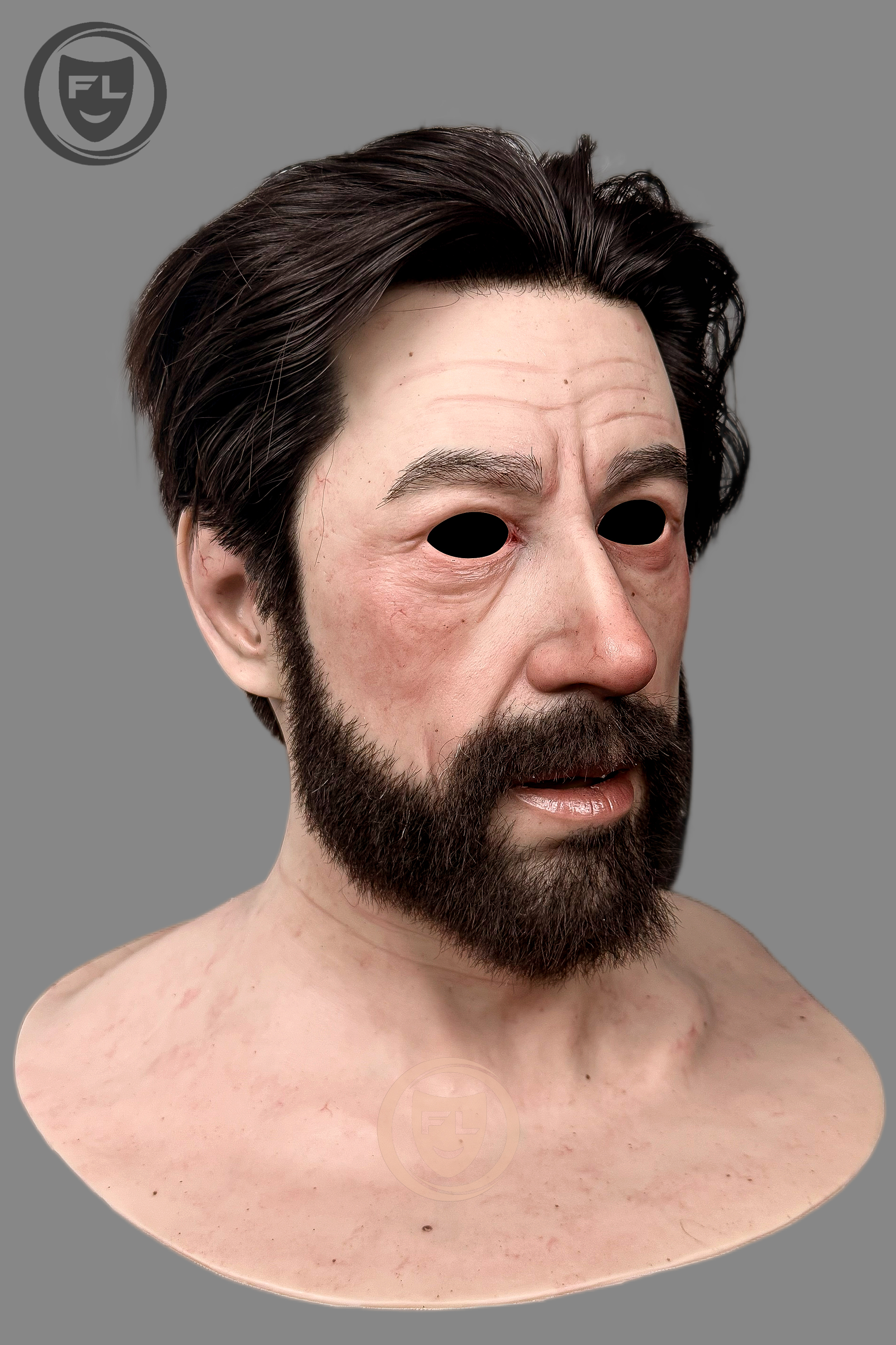 Babylon Ultra Realistic Silicone Mask – Full Head Cosplay, Halloween & Film Prop