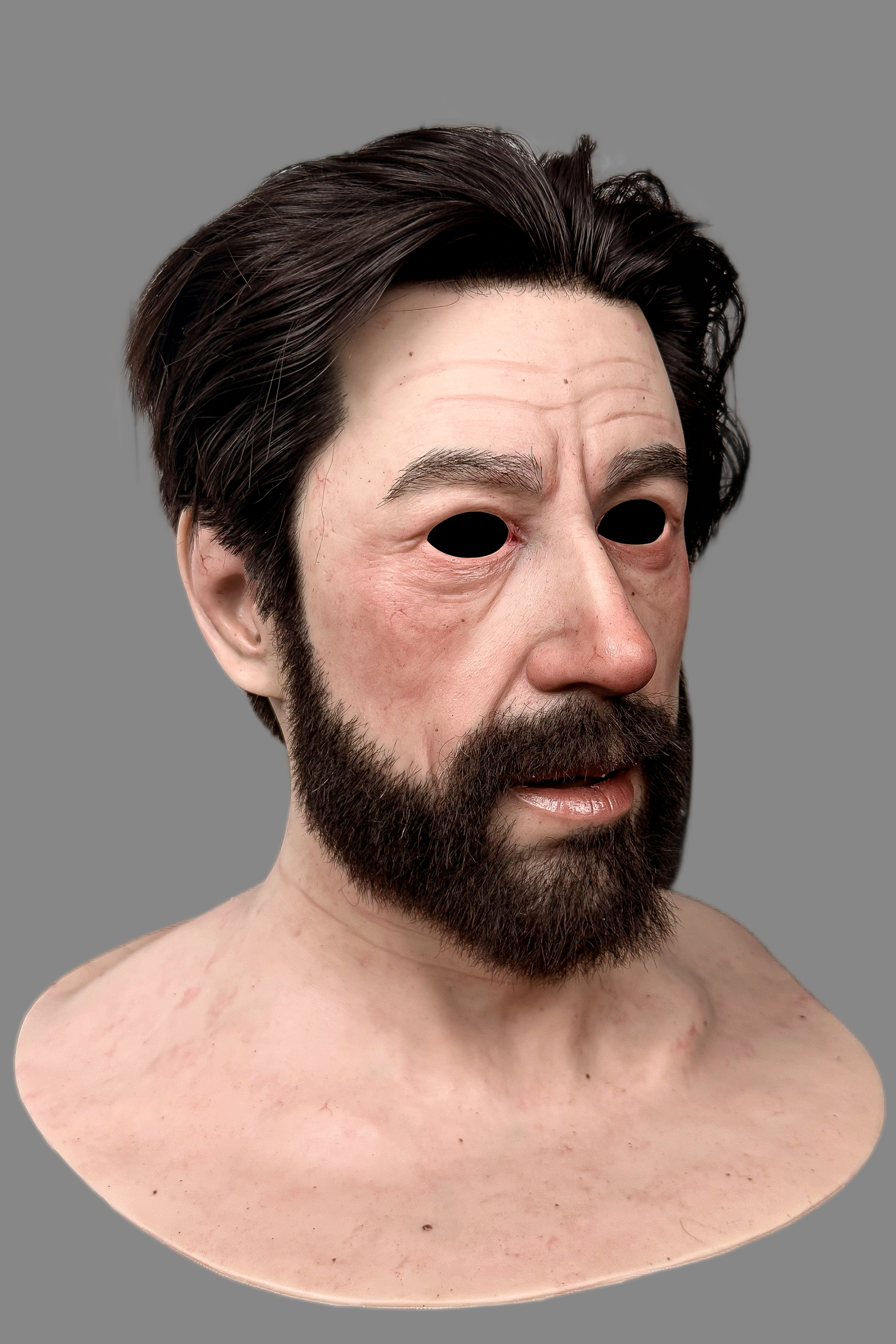 Babylon Realistic Silicone Mask – Full Head Male Mask for Cosplay & Halloween