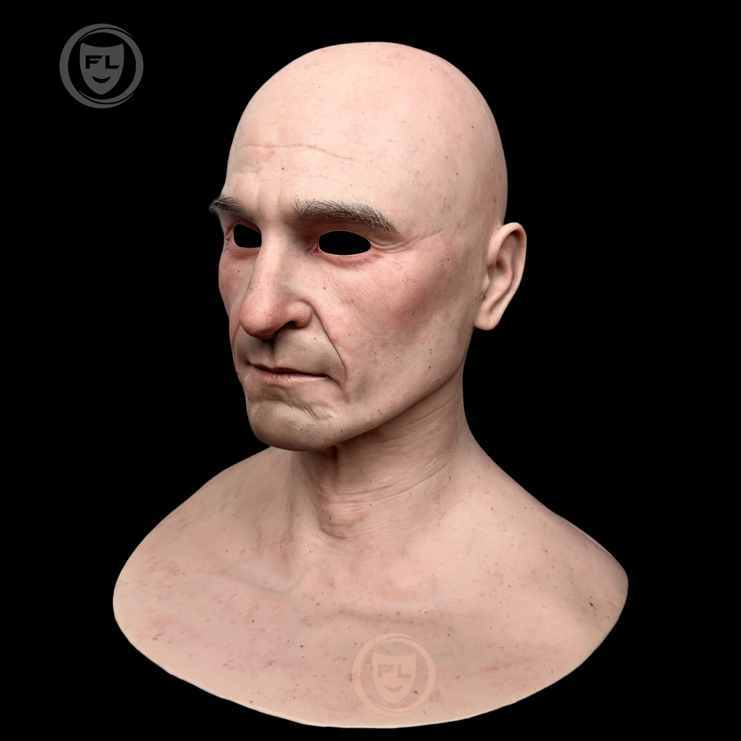 Hunter Ultra Realistic Silicone Mask | Full Head SFX Mask for Cosplay & Film