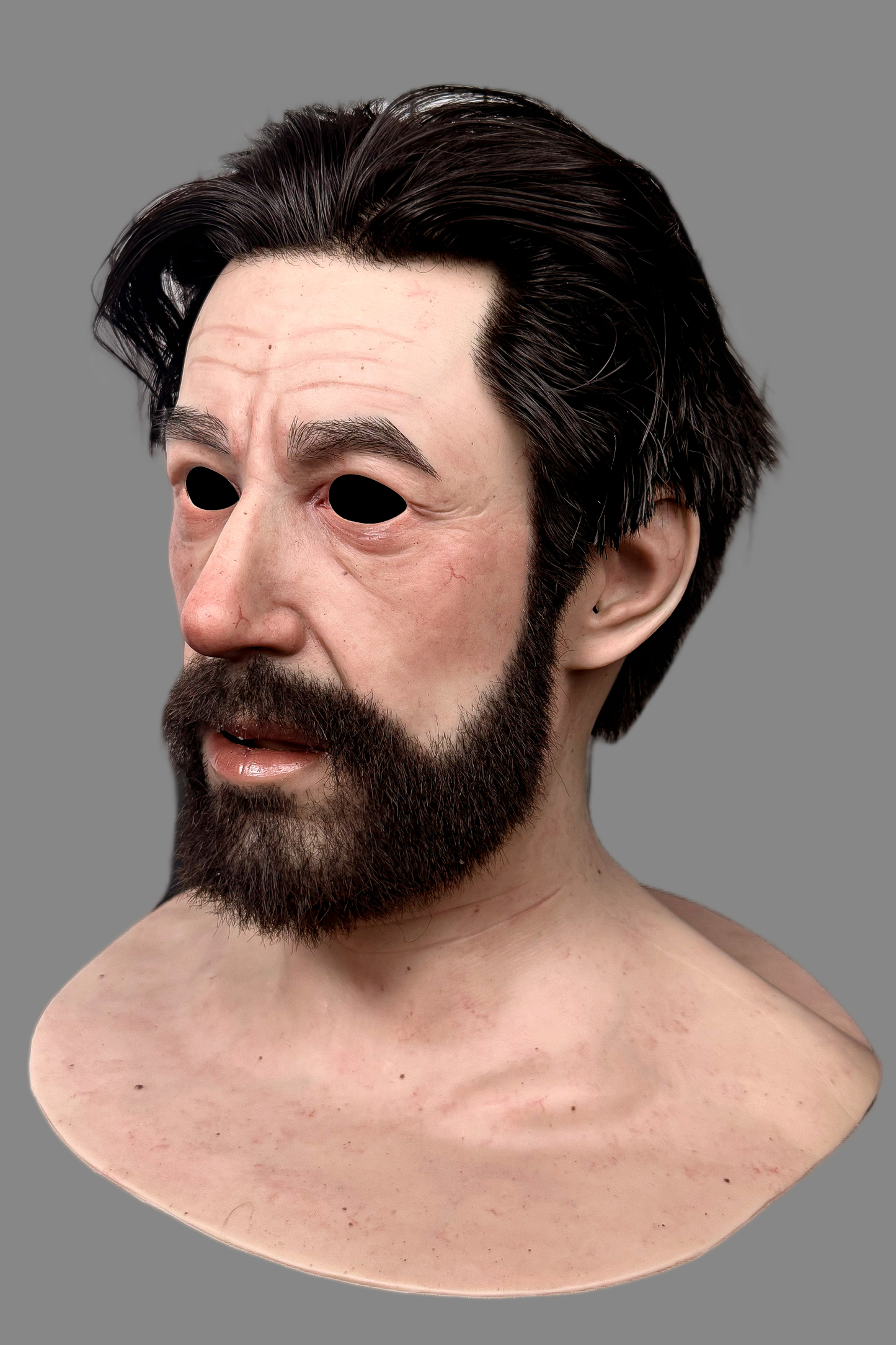 Babylon Realistic Silicone Mask – Full Head Male Mask for Cosplay & Halloween