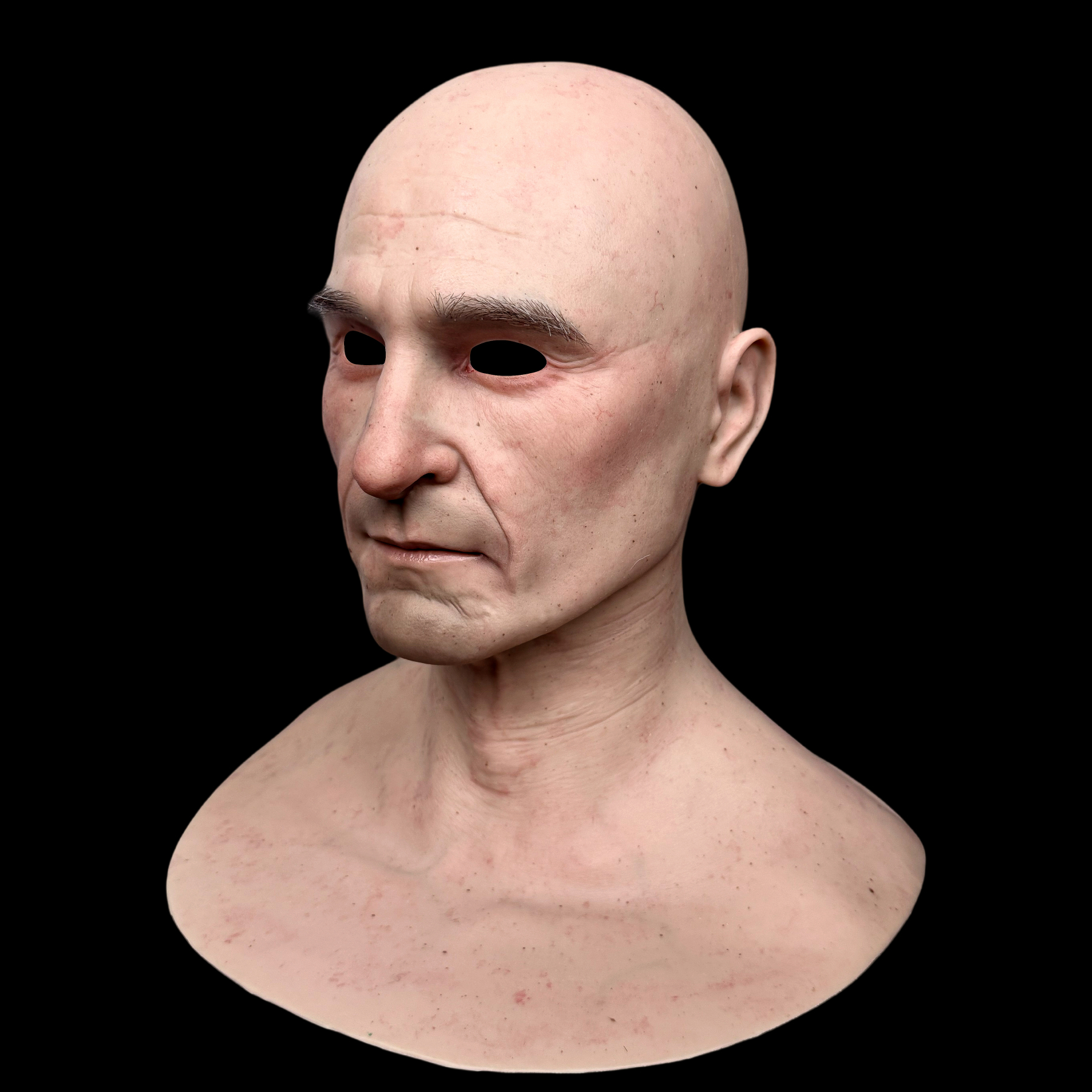 Hunter Hollywood SFX Silicone Mask  Ultra-Realistic Full Head Cover for Halloween Cosplay Film