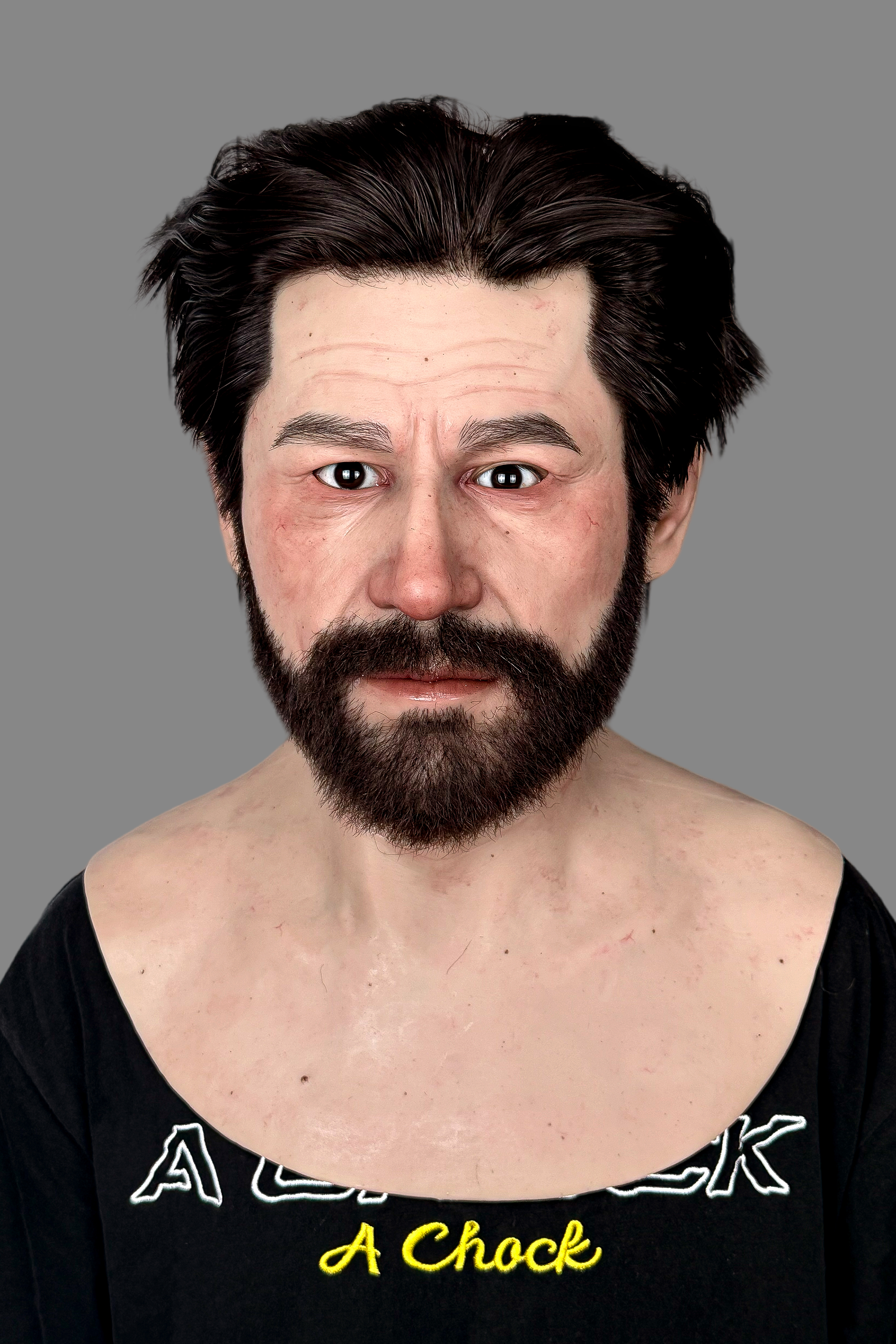 Babylon Realistic Silicone Mask – Full Head Male Mask for Cosplay & Halloween