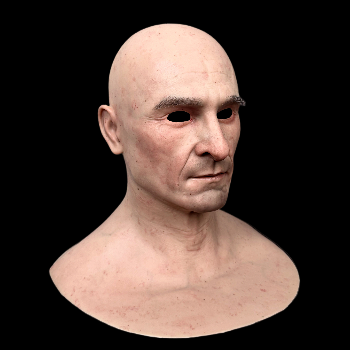 Hunter Hollywood SFX Silicone Mask  Ultra-Realistic Full Head Cover for Halloween Cosplay Film