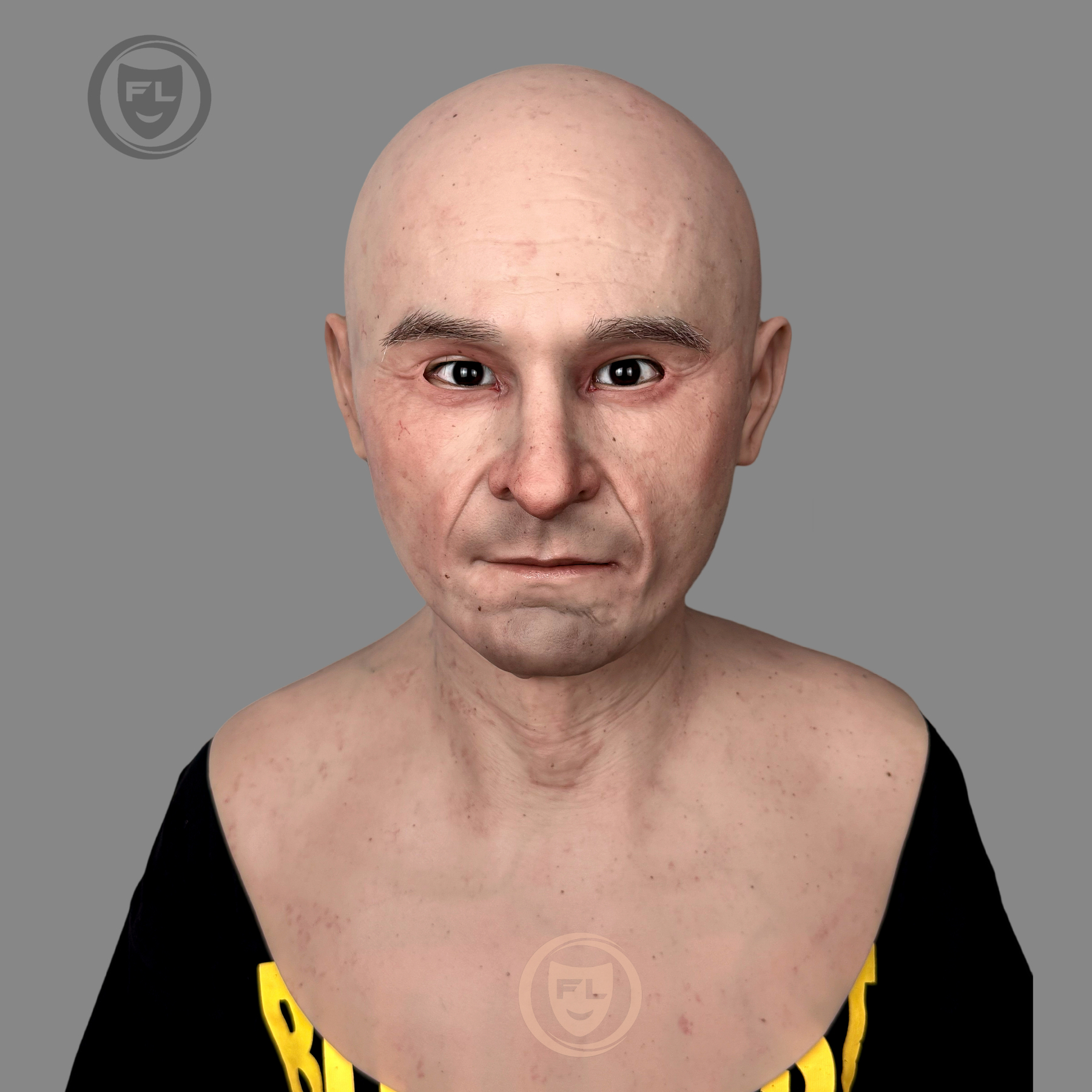 Hunter Ultra Realistic Silicone Mask | Full Head SFX Mask for Cosplay & Film