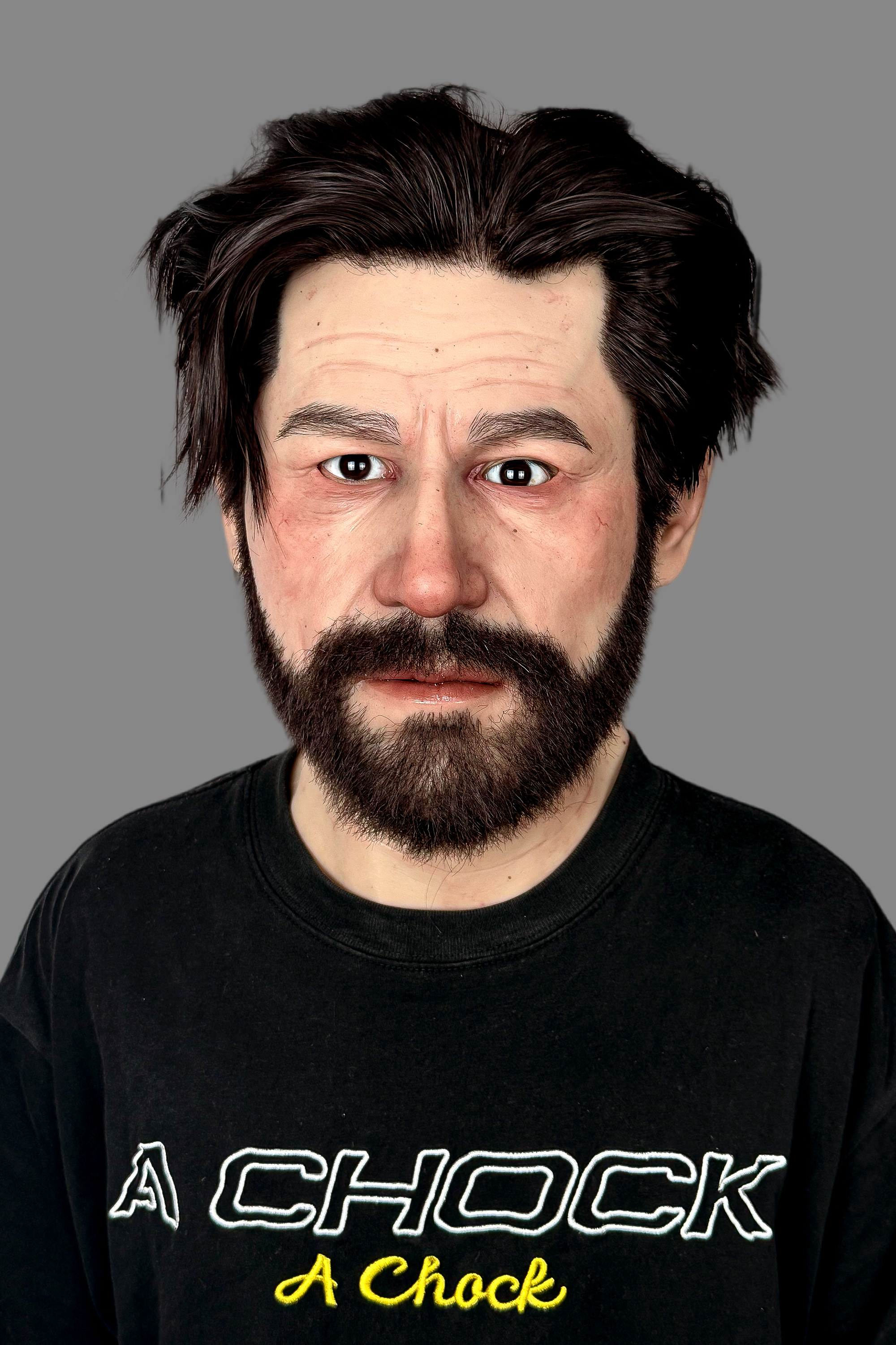 Babylon Realistic Silicone Mask – Full Head Male Mask for Cosplay & Halloween