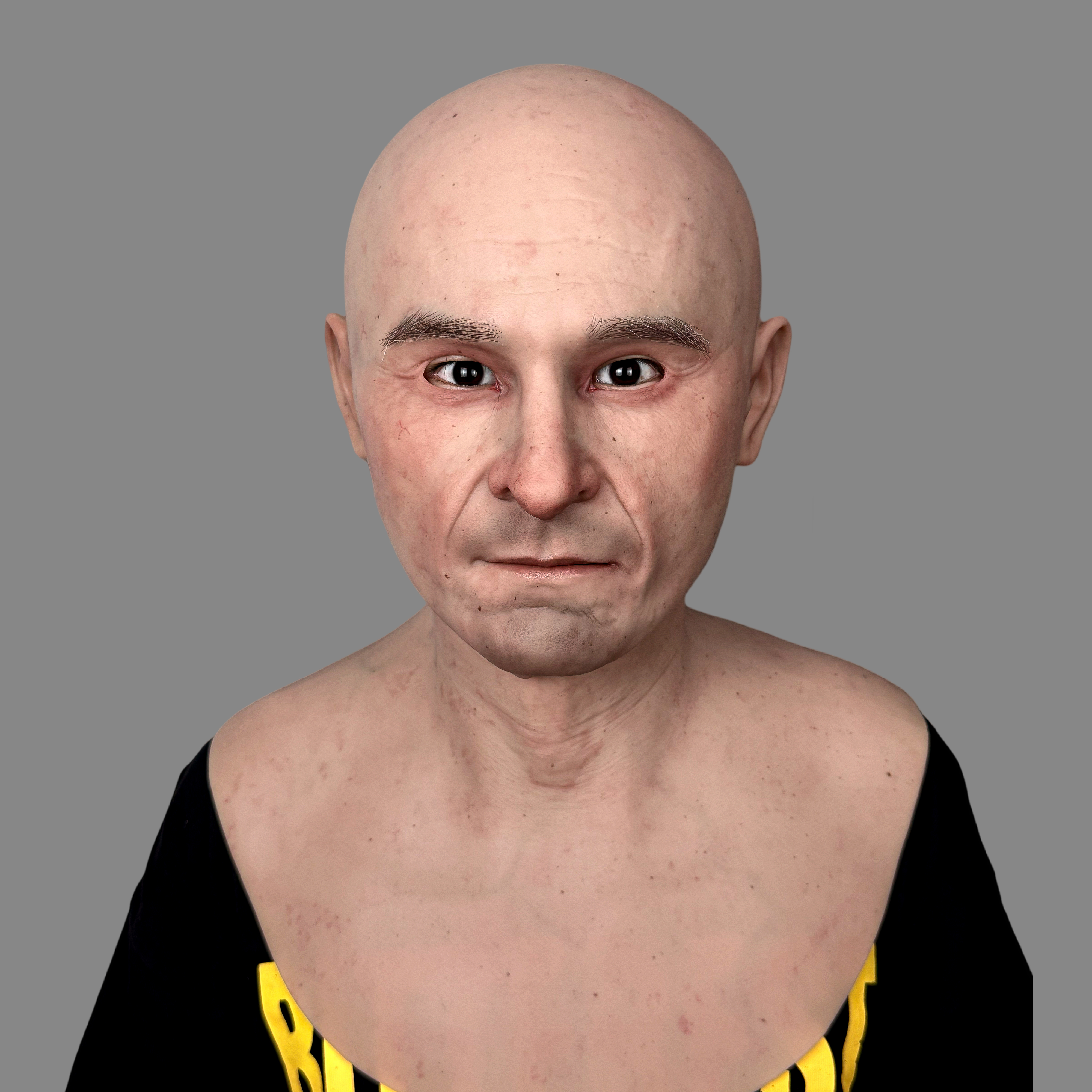 Hunter Hollywood SFX Silicone Mask  Ultra-Realistic Full Head Cover for Halloween Cosplay Film