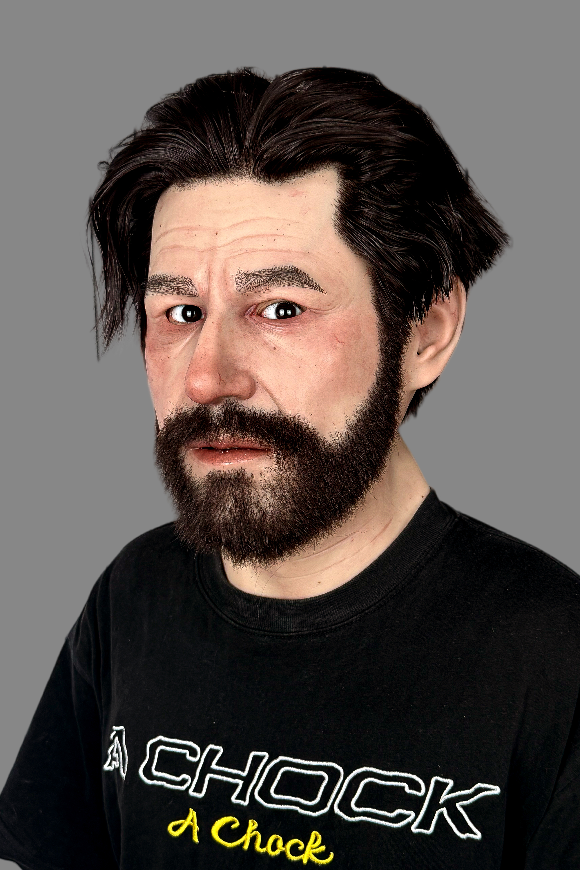 Babylon Realistic Silicone Mask – Full Head Male Mask for Cosplay & Halloween