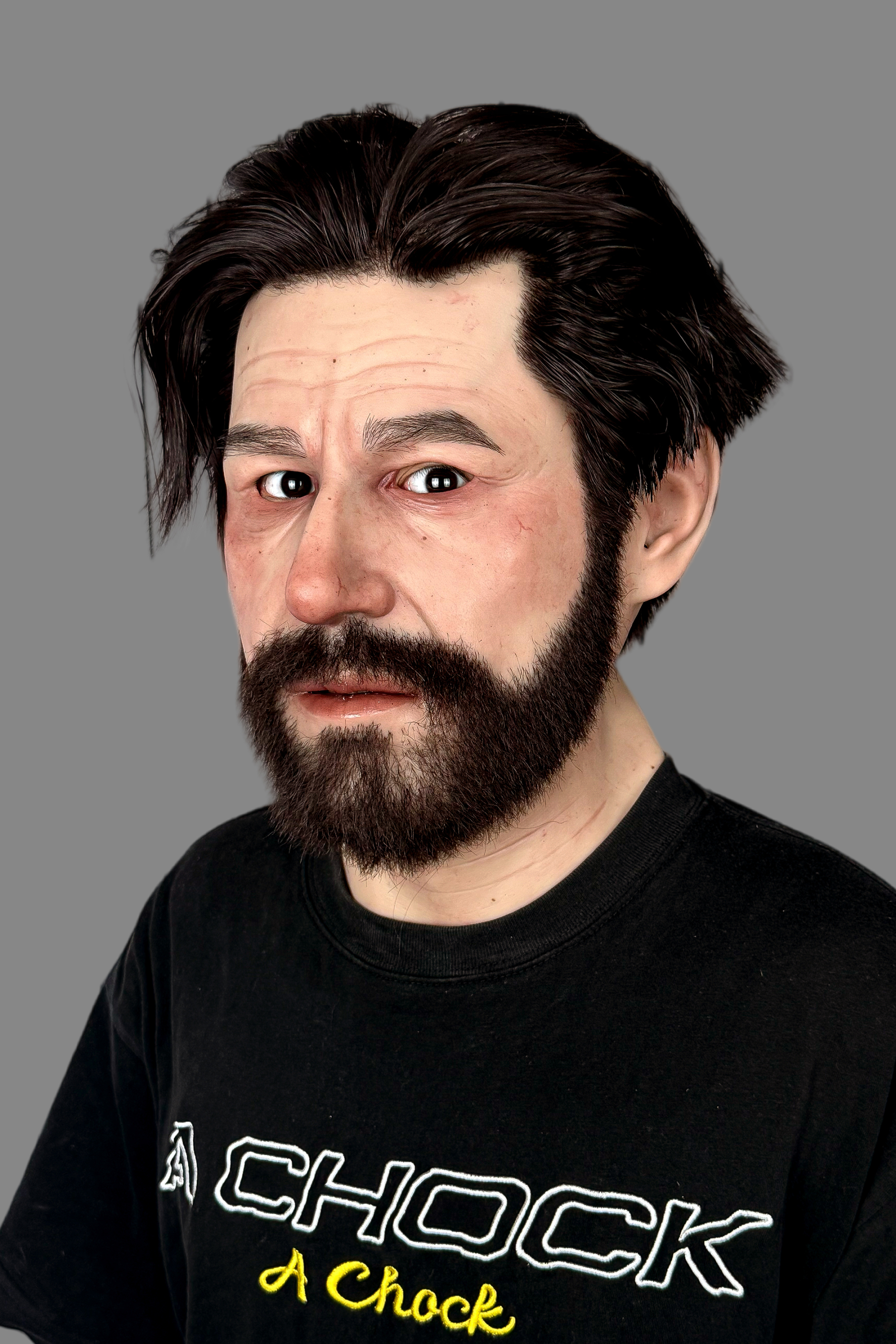 Babylon Realistic Silicone Mask – Full Head Male Mask for Cosplay & Halloween