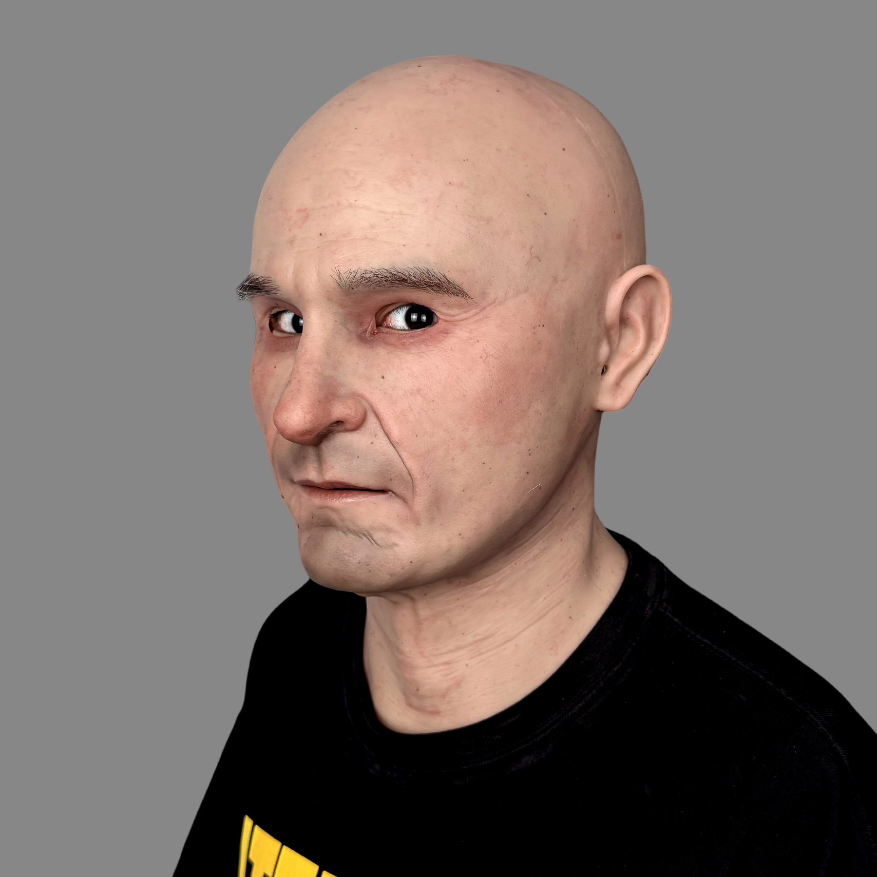 Hunter Hollywood SFX Silicone Mask  Ultra-Realistic Full Head Cover for Halloween Cosplay Film