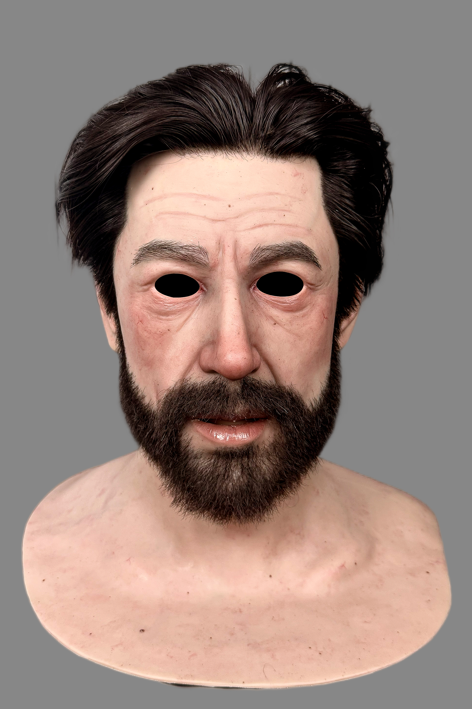 Babylon Realistic Silicone Mask – Full Head Male Mask for Cosplay & Halloween