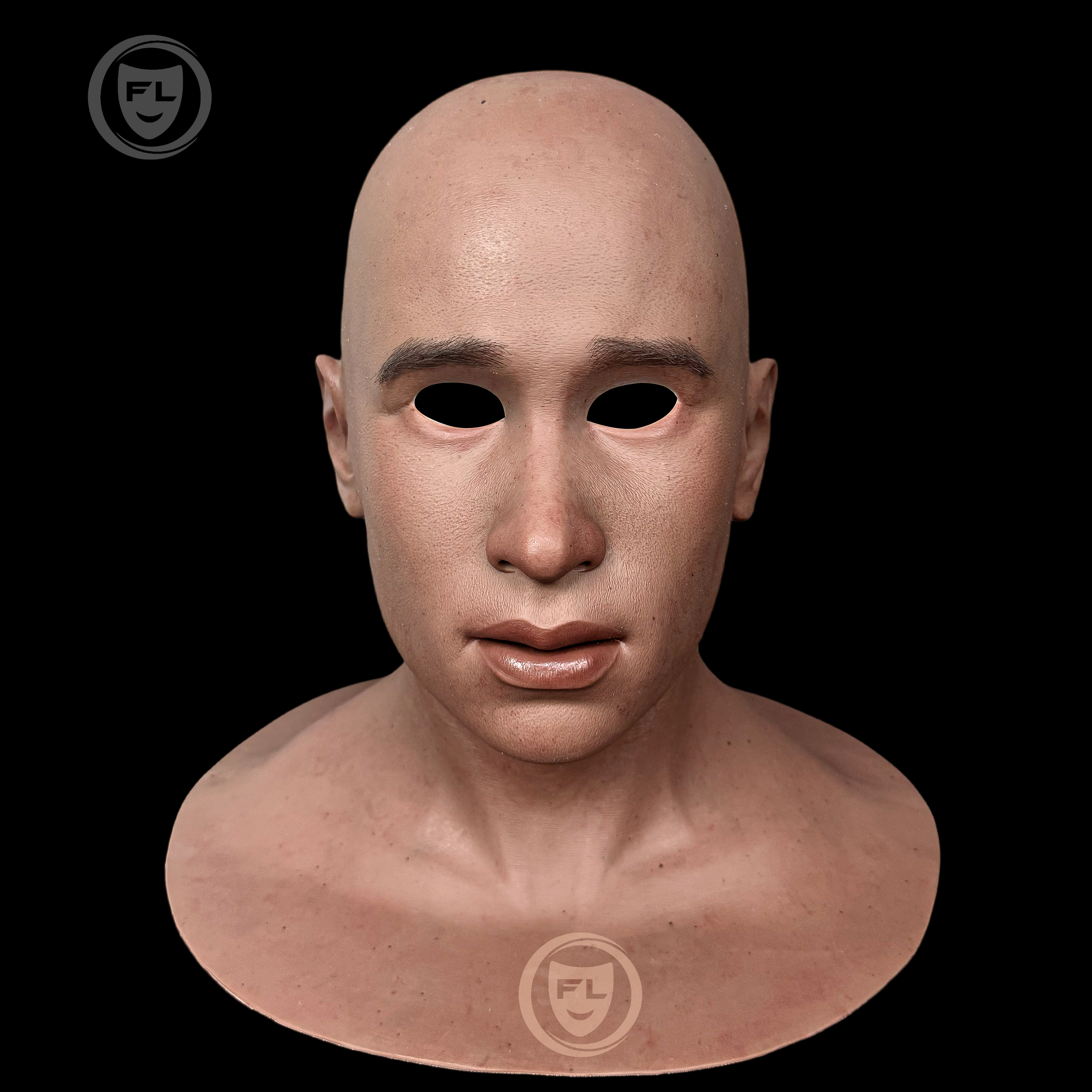 Full head male silicone cosplay mask