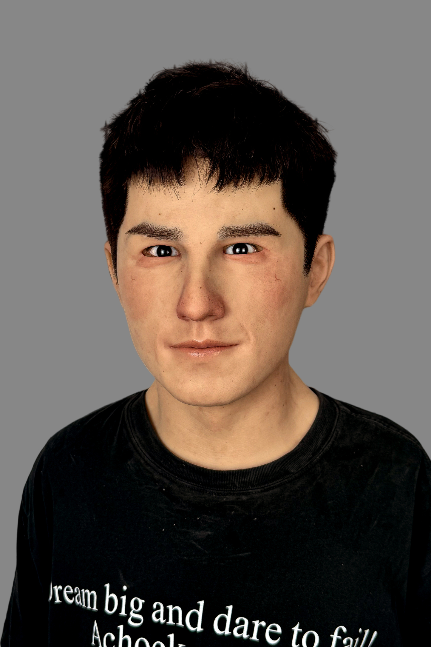 Airhua Realistic Silicone Mask – Full Head Male Mask for Cosplay & Halloween