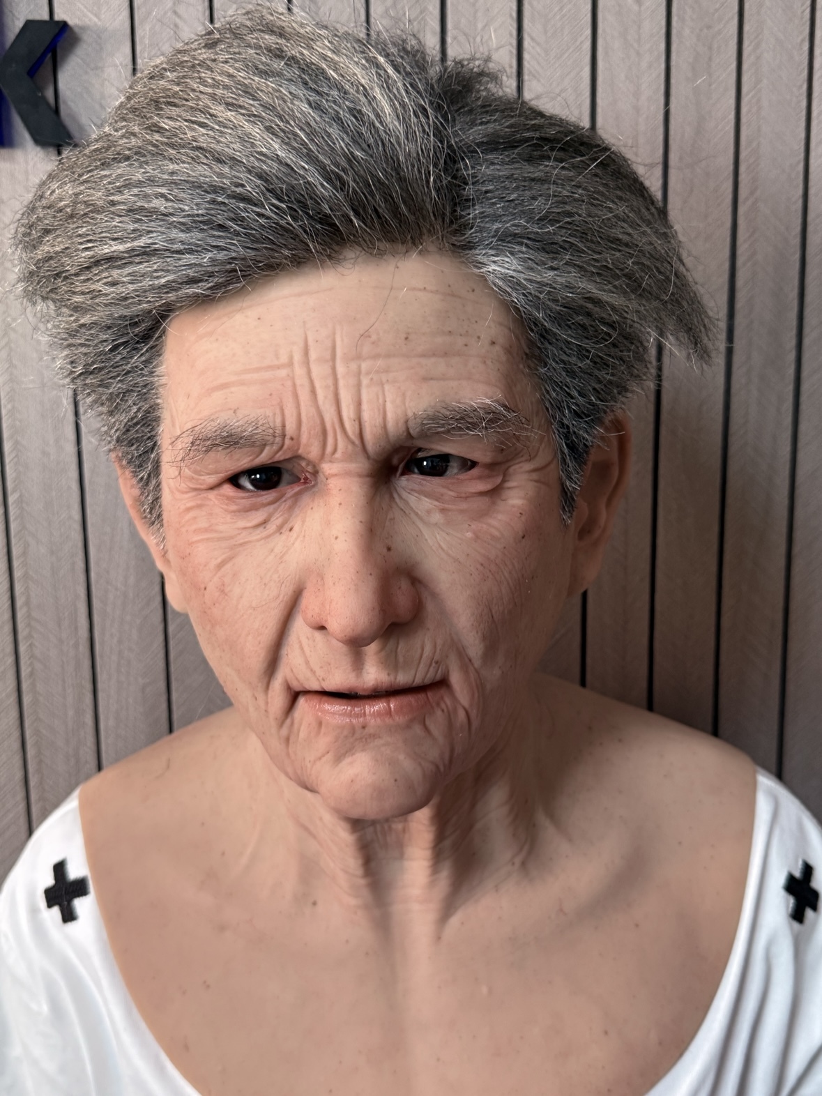 Handsome old grandpa