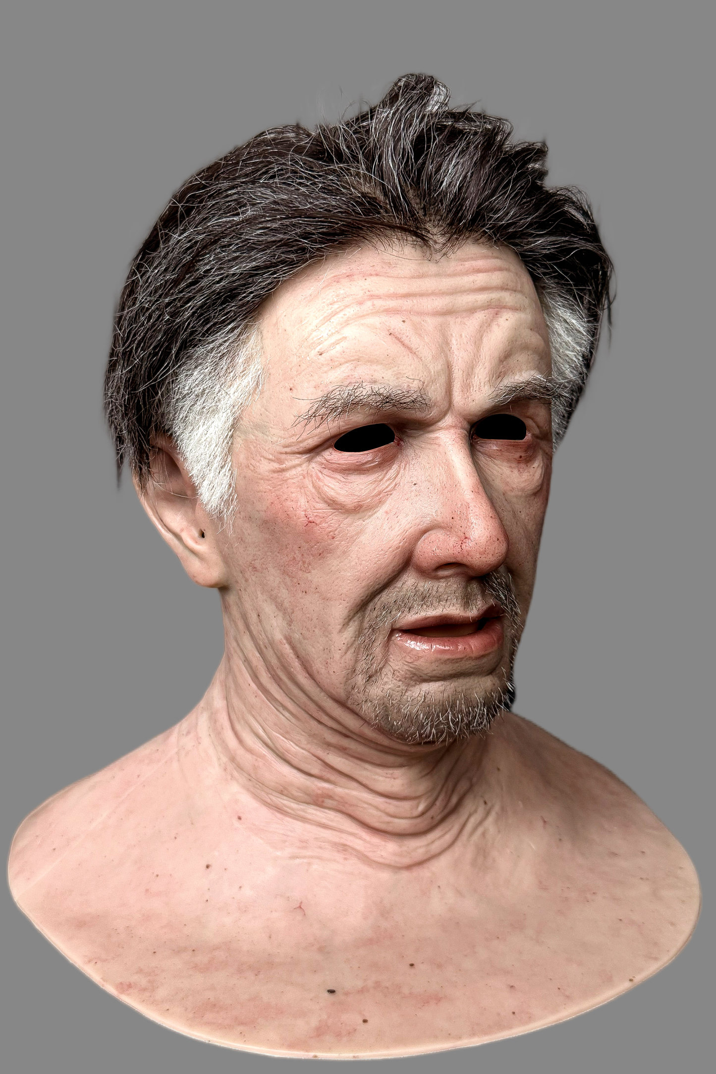 Aibit Realistic Silicone Mask – Full Head Male Mask for Cosplay & Halloween