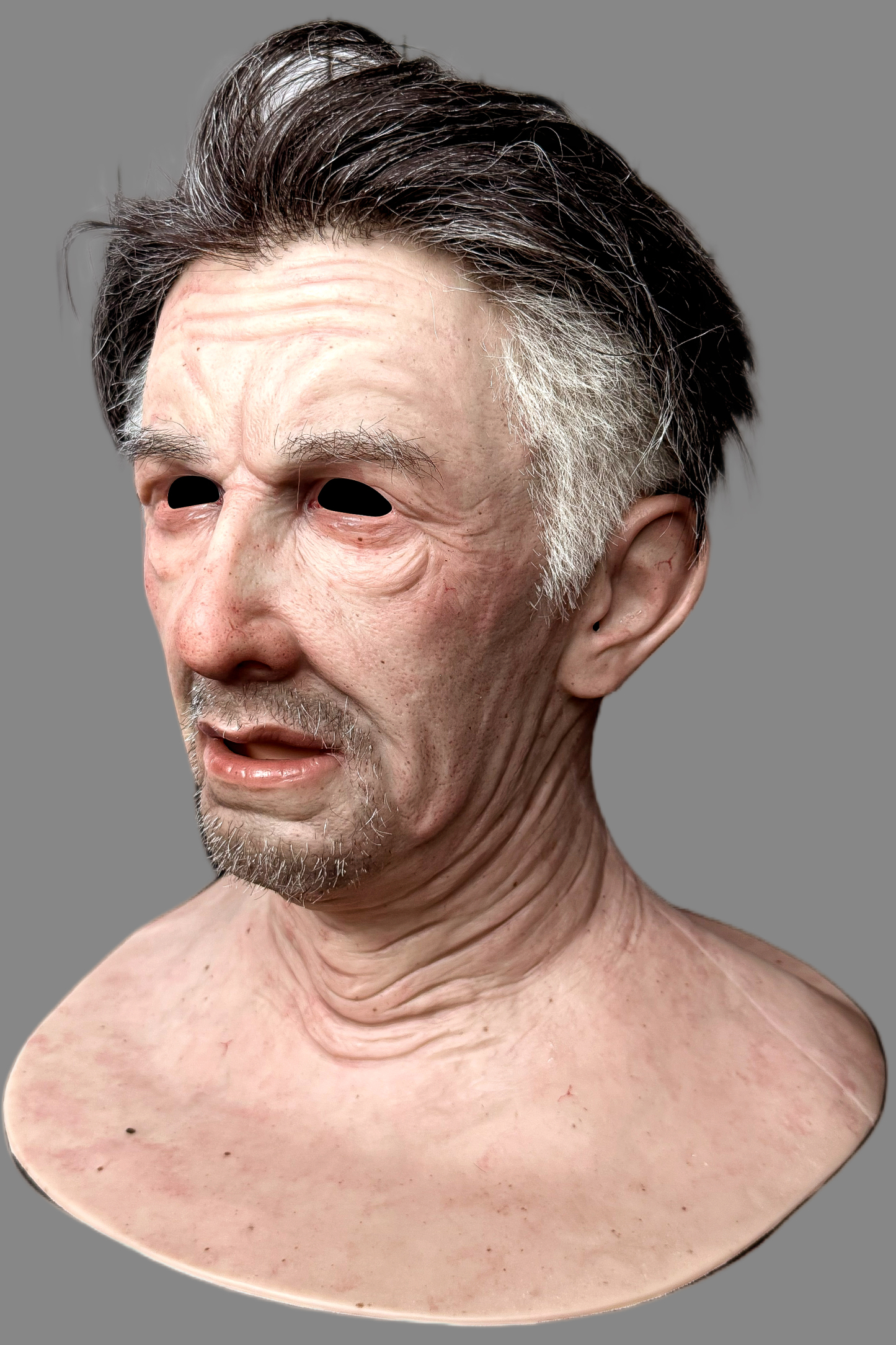 Aibit Realistic Silicone Mask – Full Head Male Mask for Cosplay & Halloween