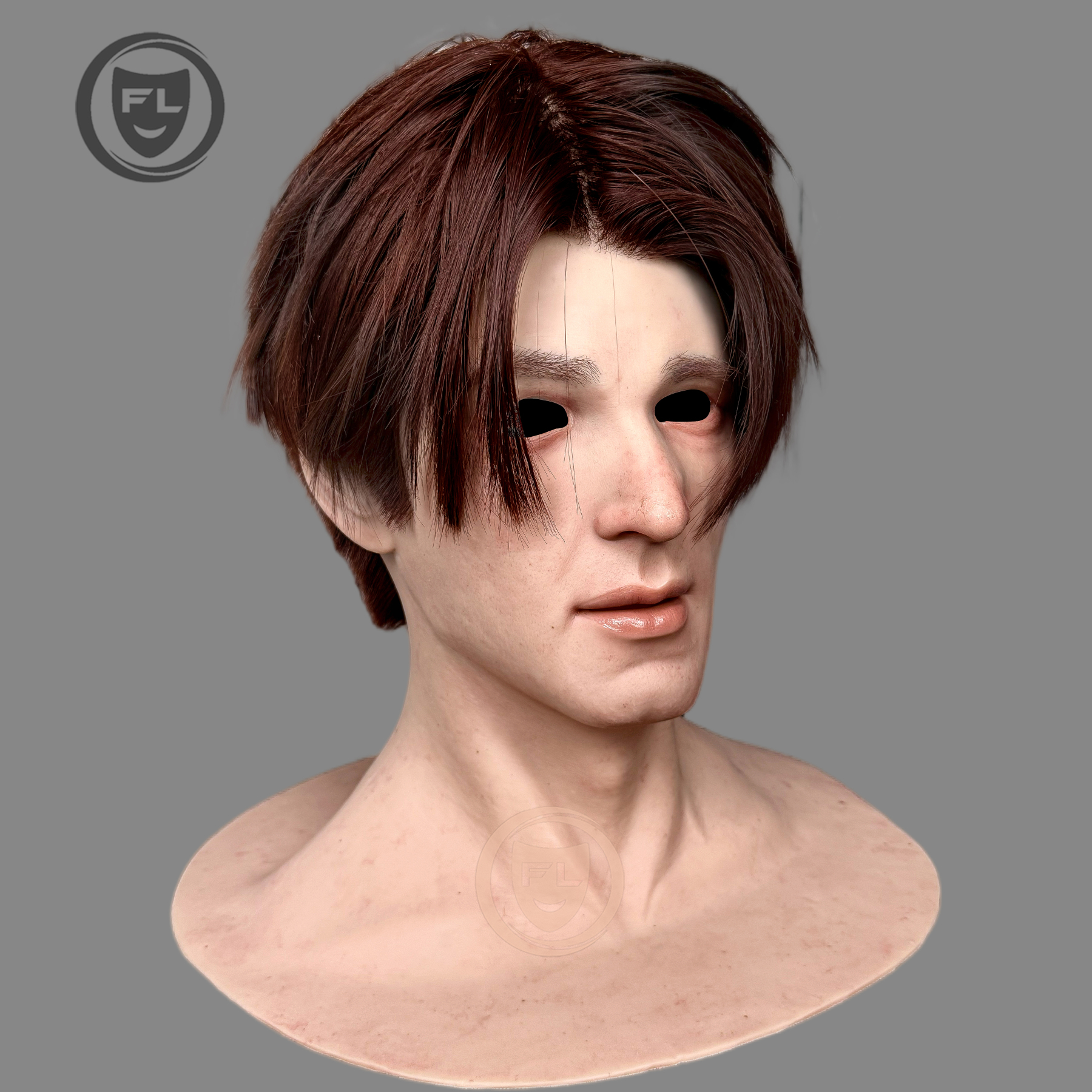 Derby Ultra Realistic Silicone Mask | Full Head Cosplay / Film Mask