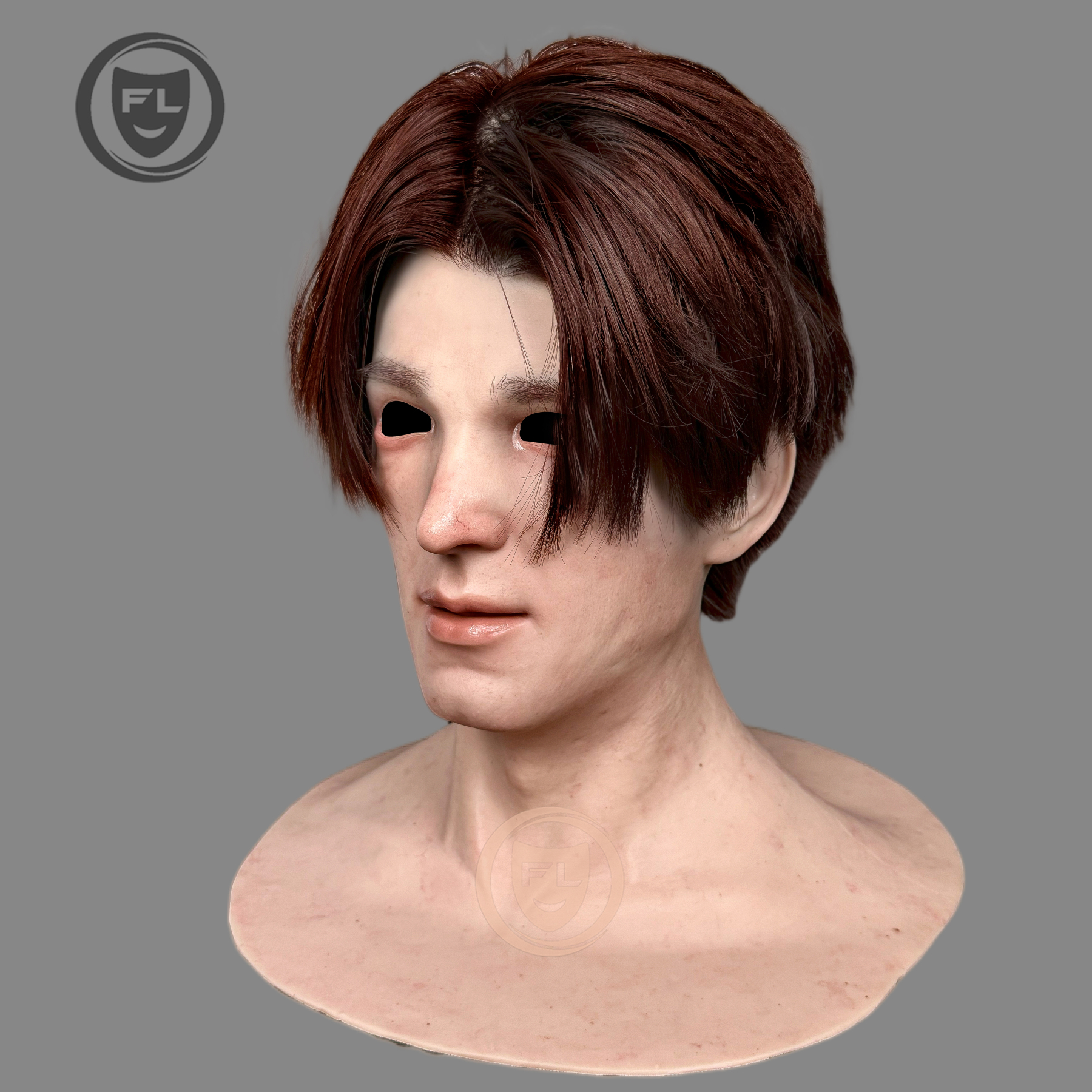 Derby Ultra Realistic Silicone Mask | Full Head Cosplay / Film Mask