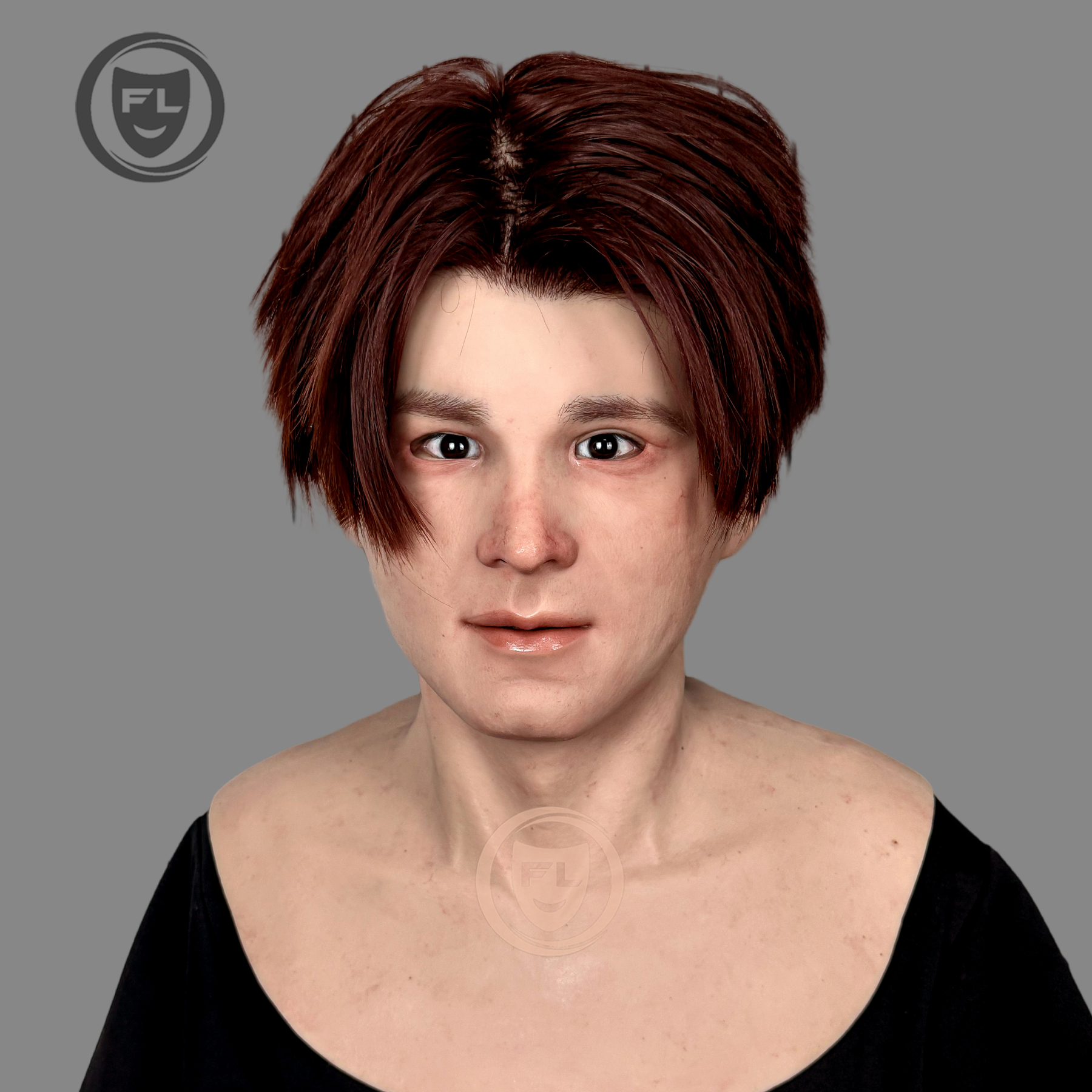 Derby Ultra Realistic Silicone Mask | Full Head Cosplay / Film Mask