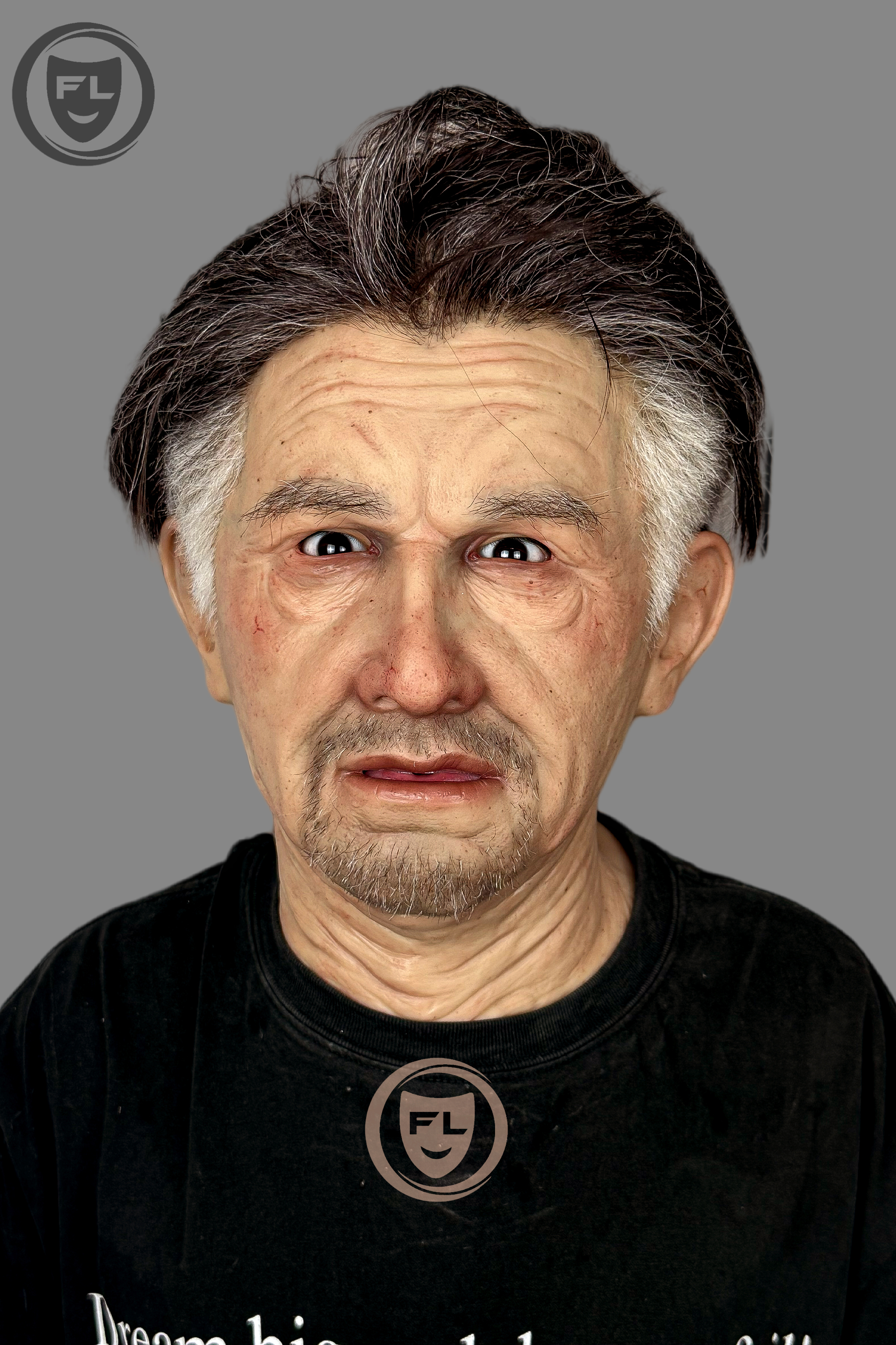 Aibit Ultra Realistic Silicone Mask – Full Head Cosplay, Halloween & Film Prop