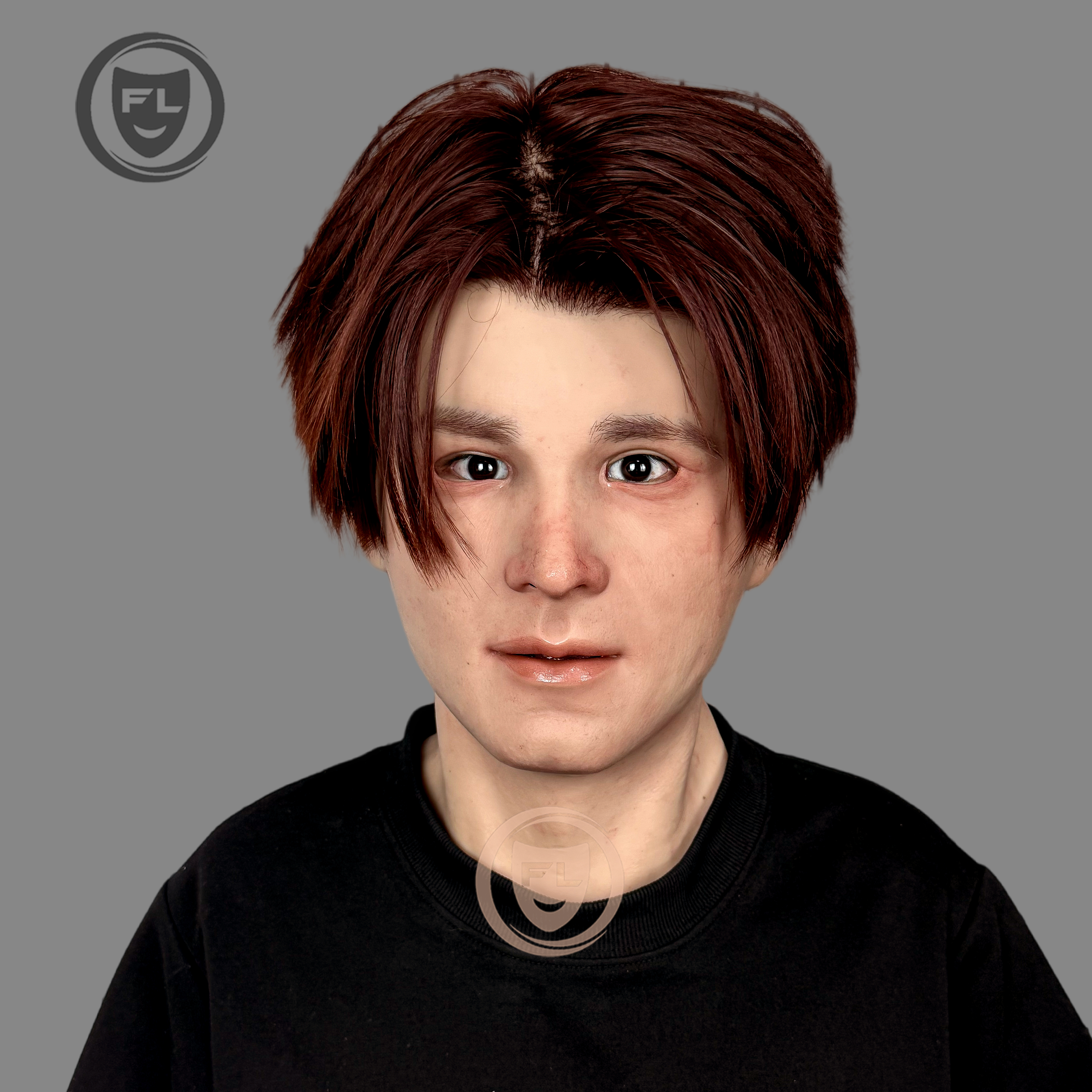 Derby Ultra Realistic Silicone Mask | Full Head Cosplay / Film Mask