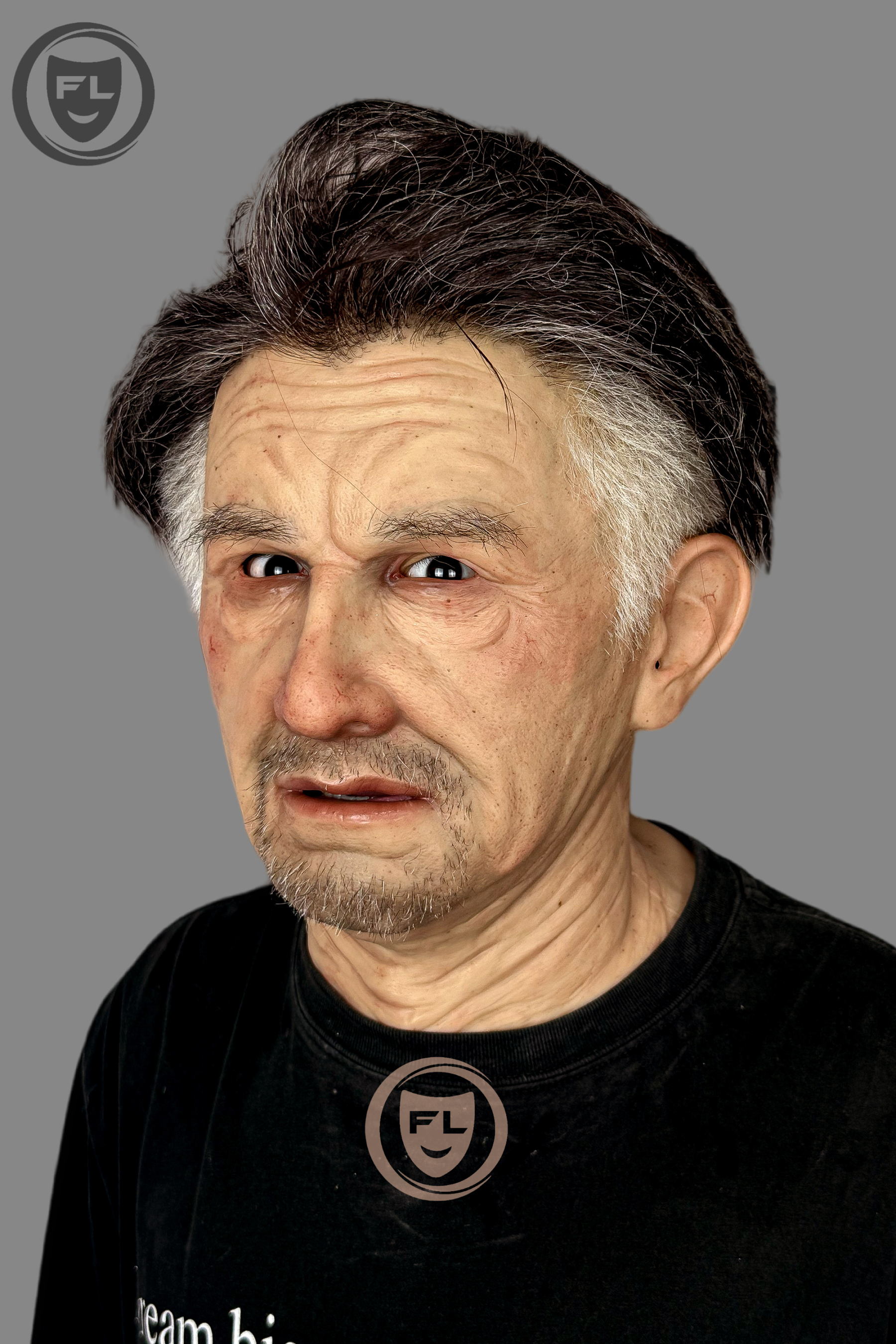 Aibit Ultra Realistic Silicone Mask – Full Head Cosplay, Halloween & Film Prop