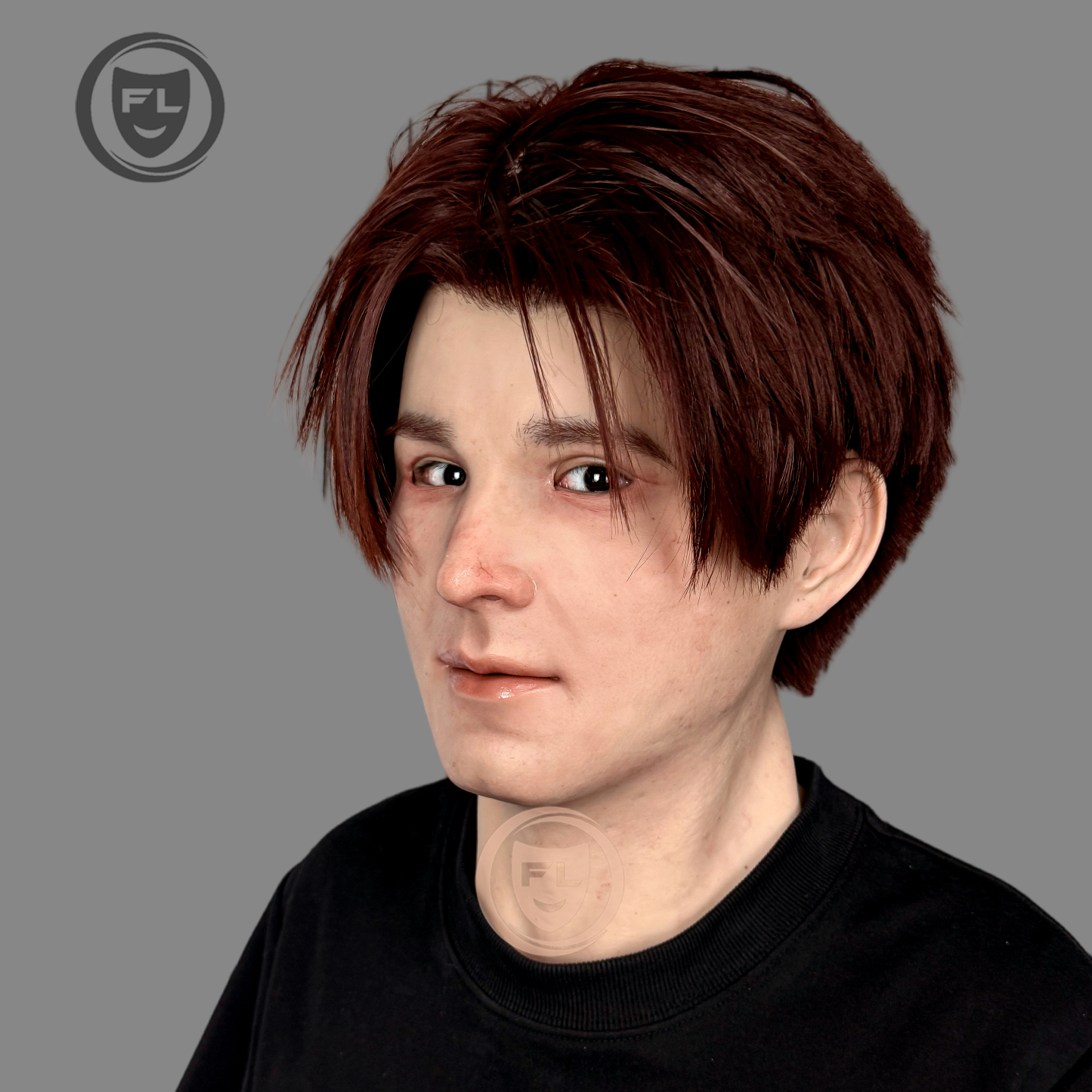 Derby Ultra Realistic Silicone Mask | Full Head Cosplay / Film Mask