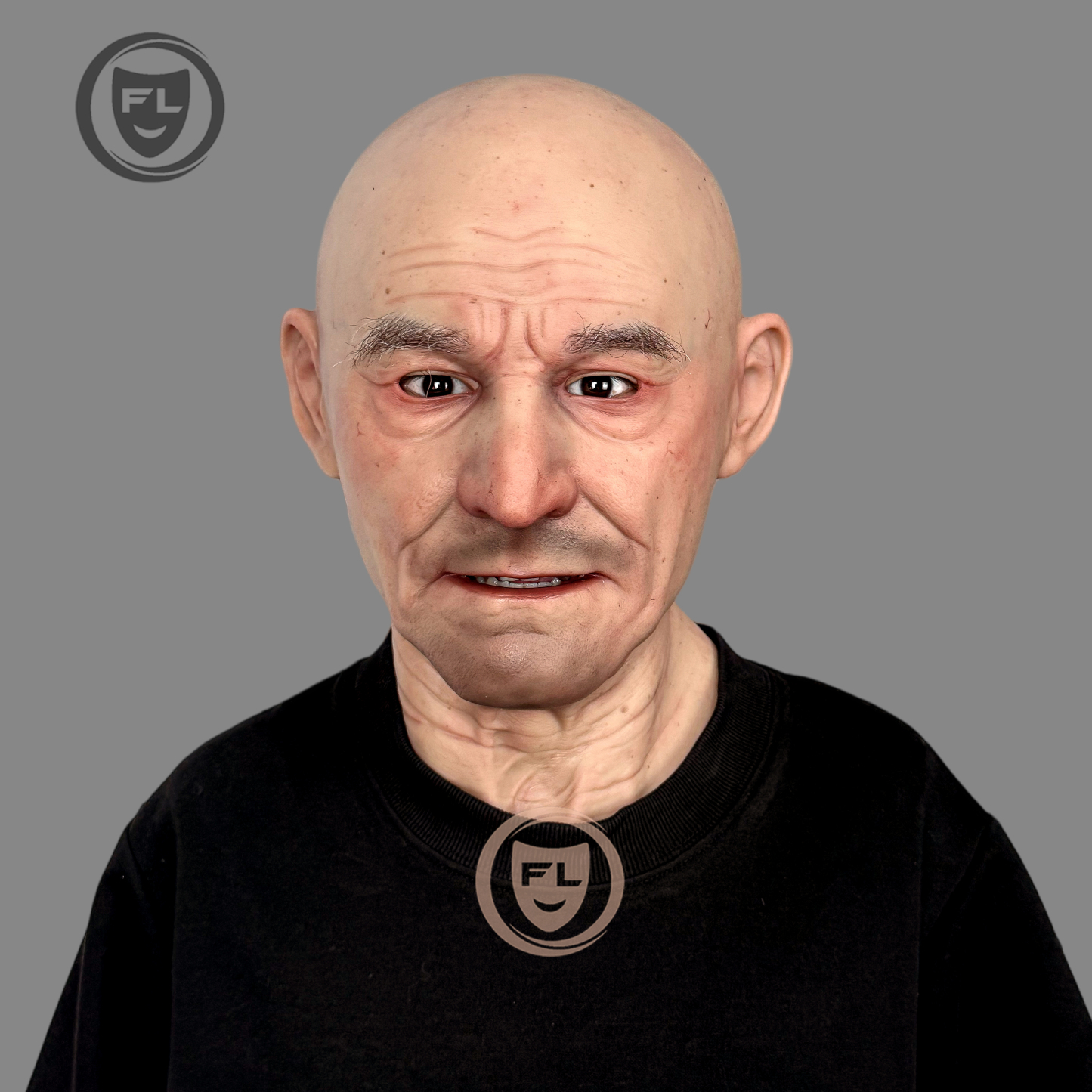 Ent Ultra Realistic Silicone Mask | Lifelike Prosthetic Full Head for Cosplay & Film