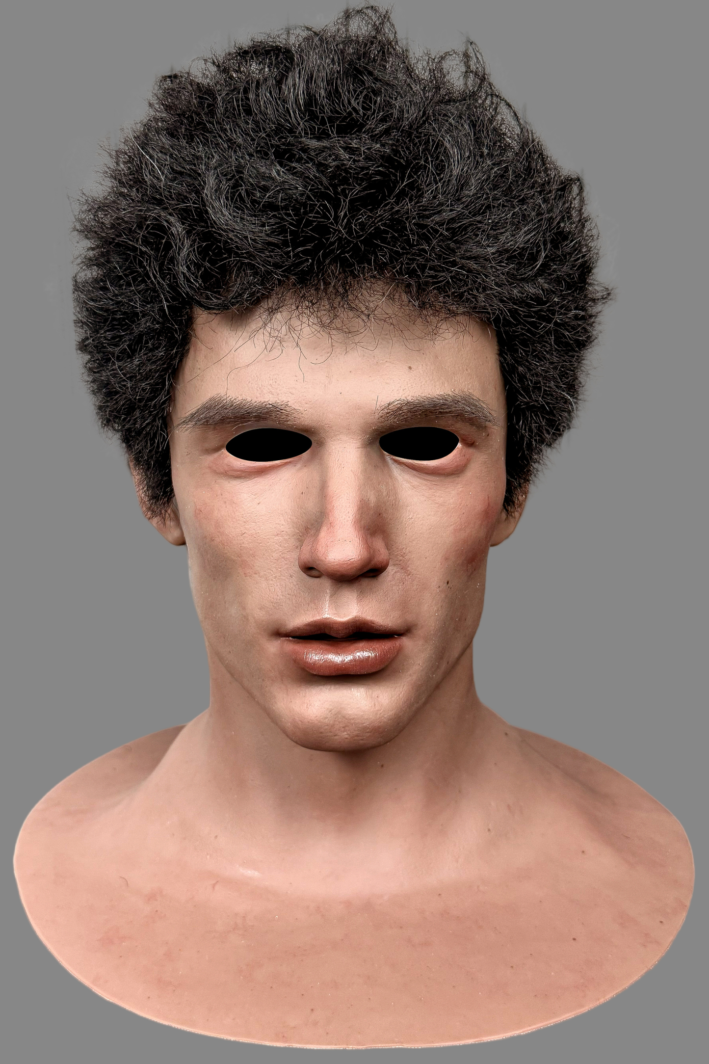 Luwang Professional Silicone Mask - Ultra-Realistic Full Head Cover for Halloween SFX/Cosplay