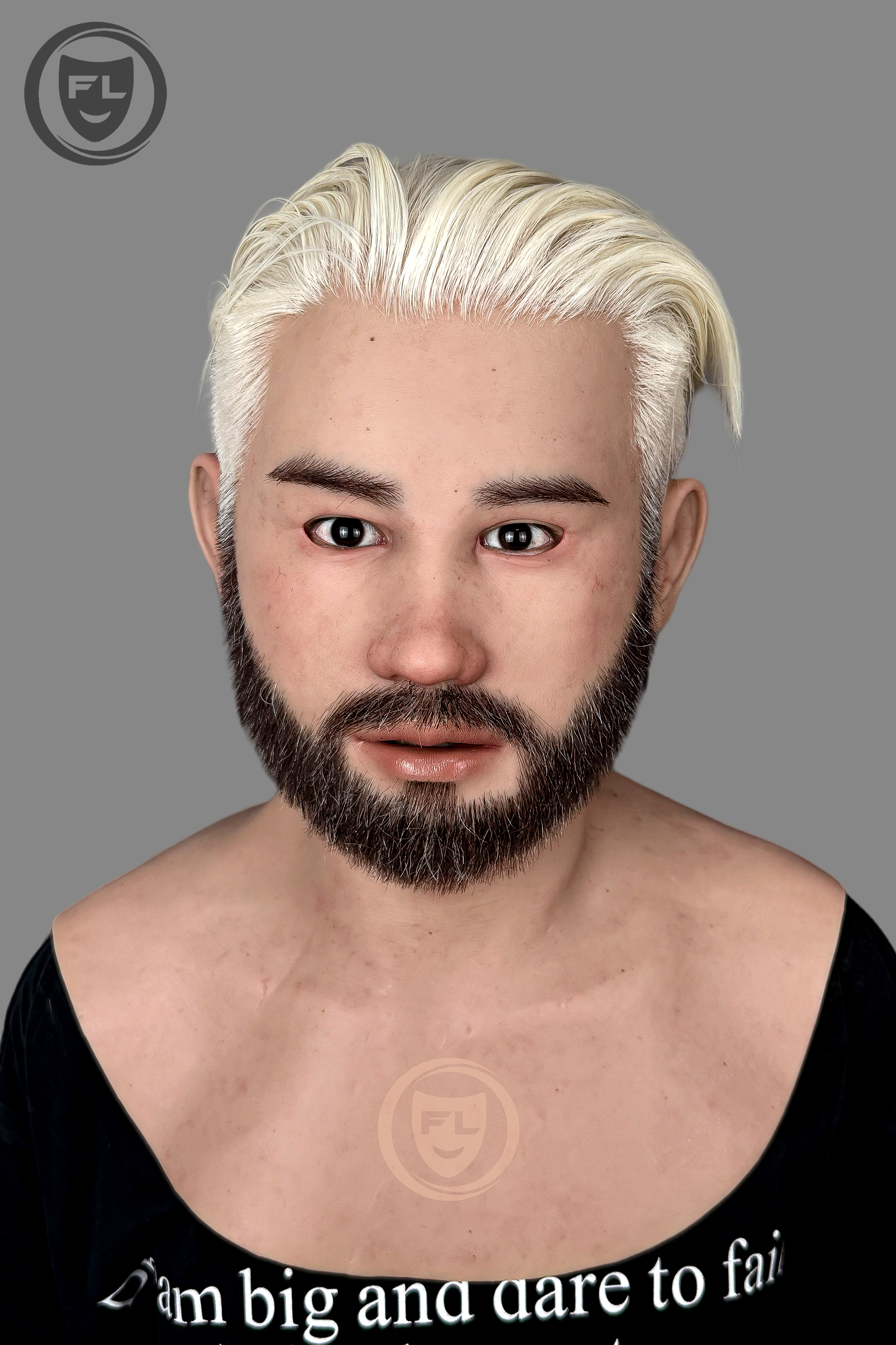 Kuka Ultra Realistic Silicone Mask – Full Head Cosplay, Halloween & Film Prop