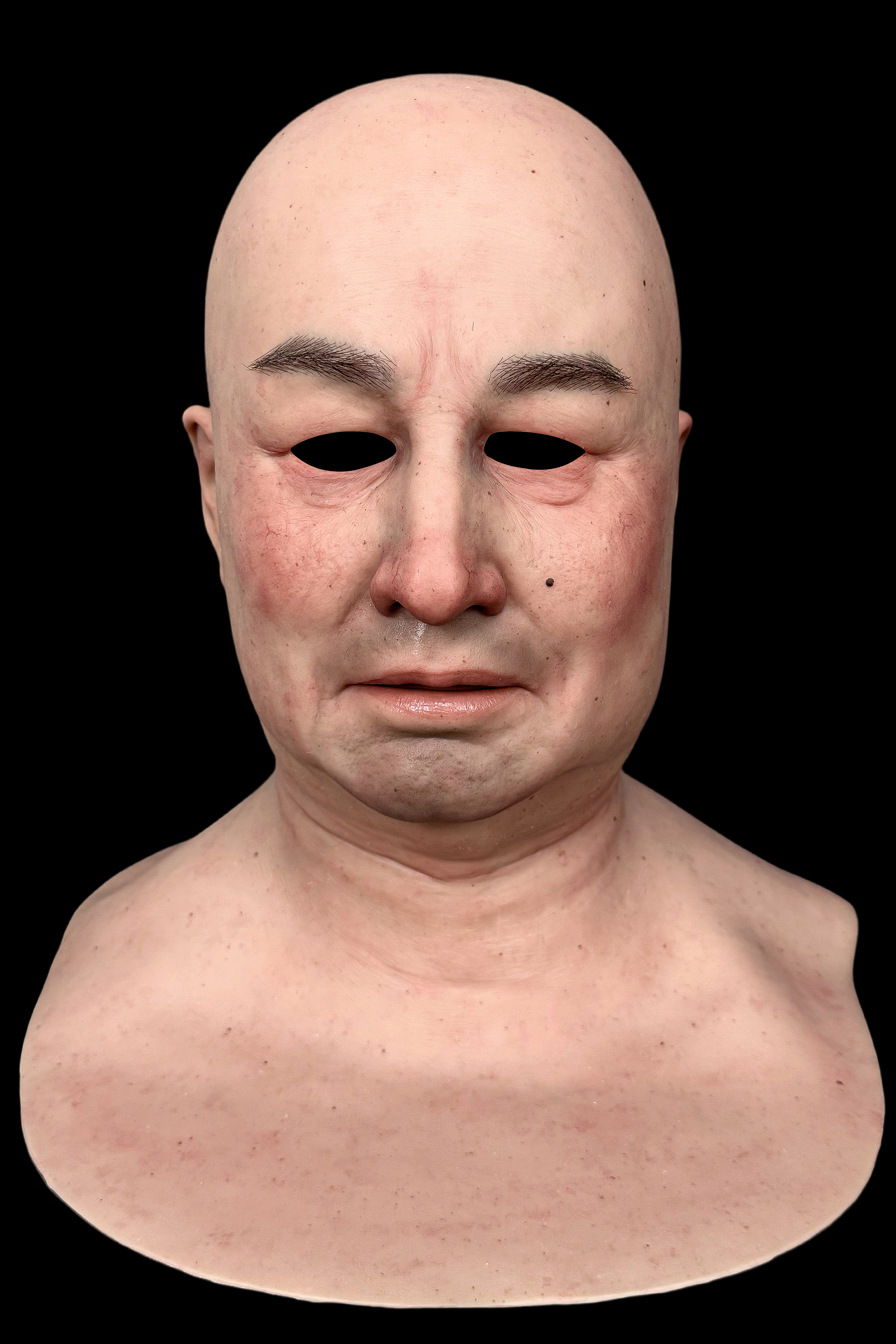 Elderly Full Head Silicone Mask for Halloween Cosplay – Fei Lang