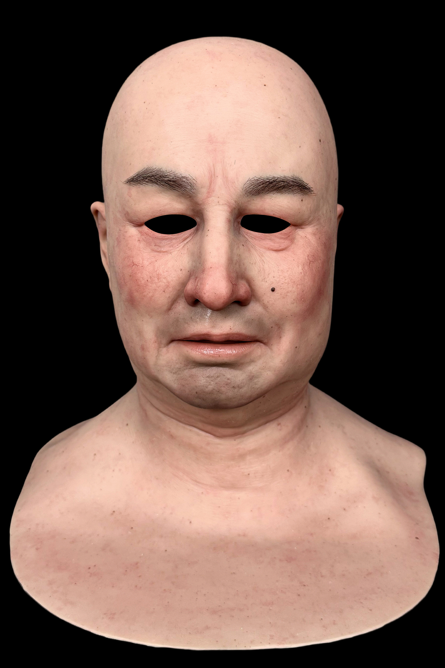 Elderly Full Head Silicone Mask for Halloween Cosplay – Fei Lang