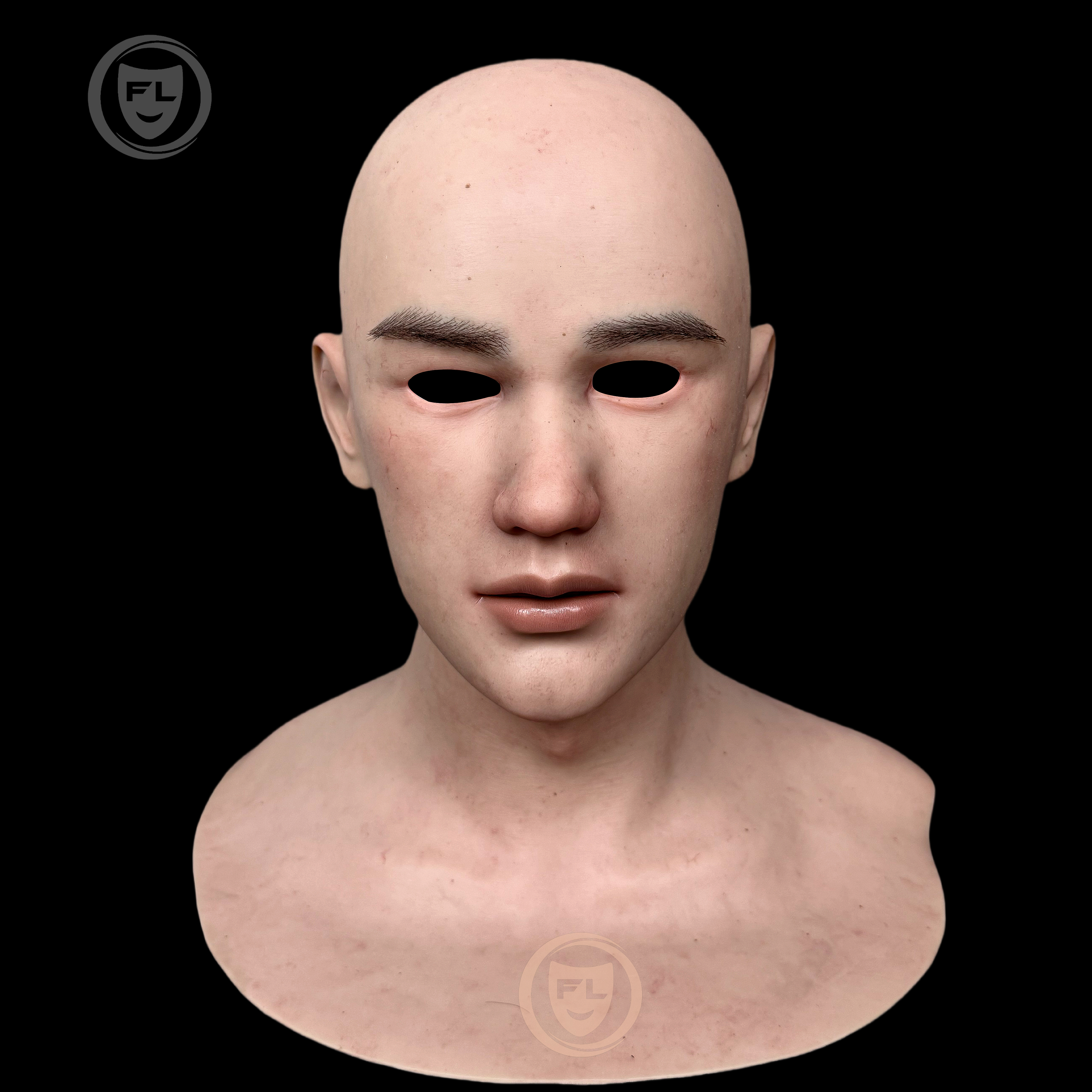 Full head male silicone cosplay mask