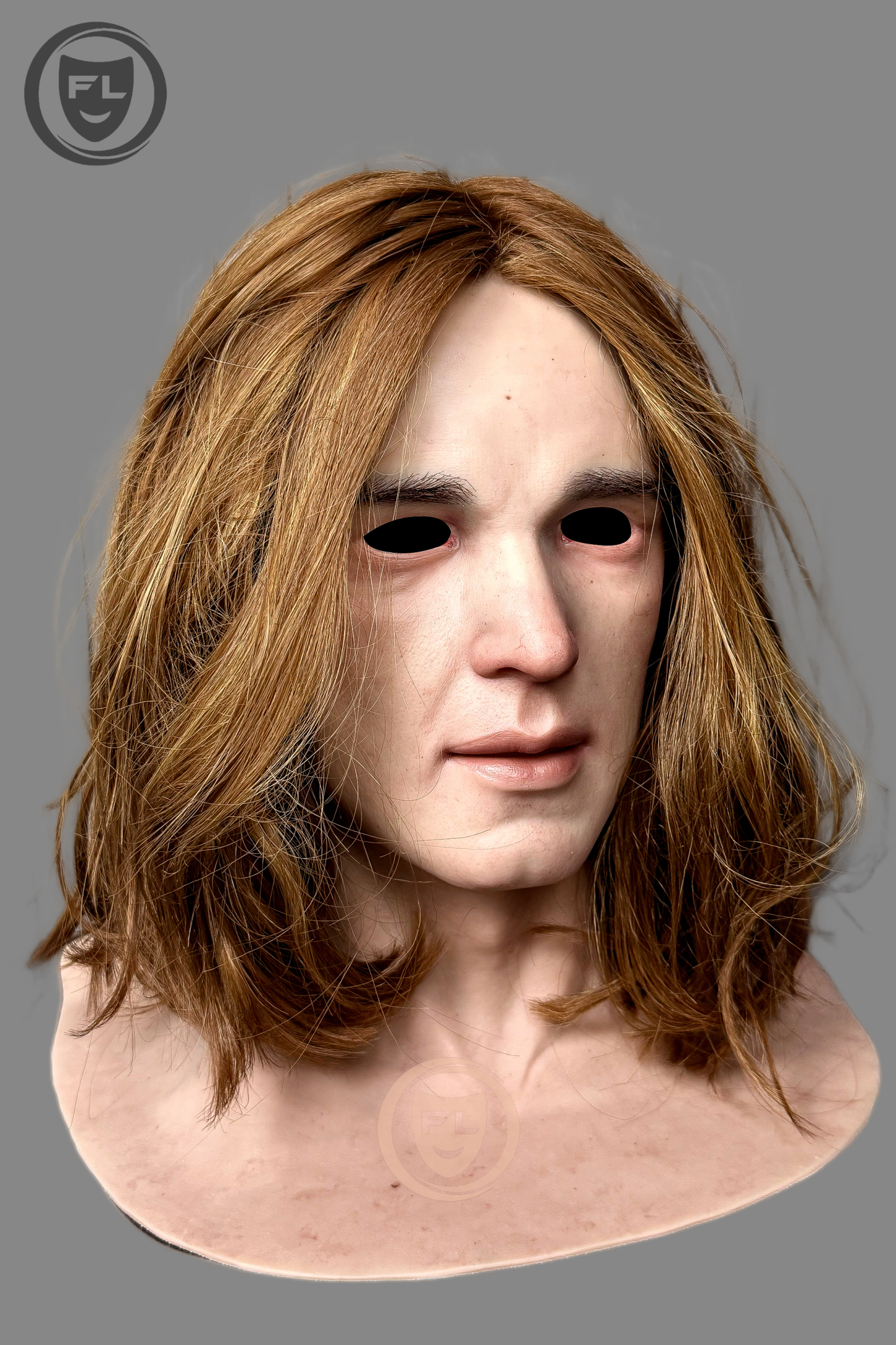 Derby Ultra Realistic Silicone Mask – Full Head Cosplay, Halloween & Film Prop