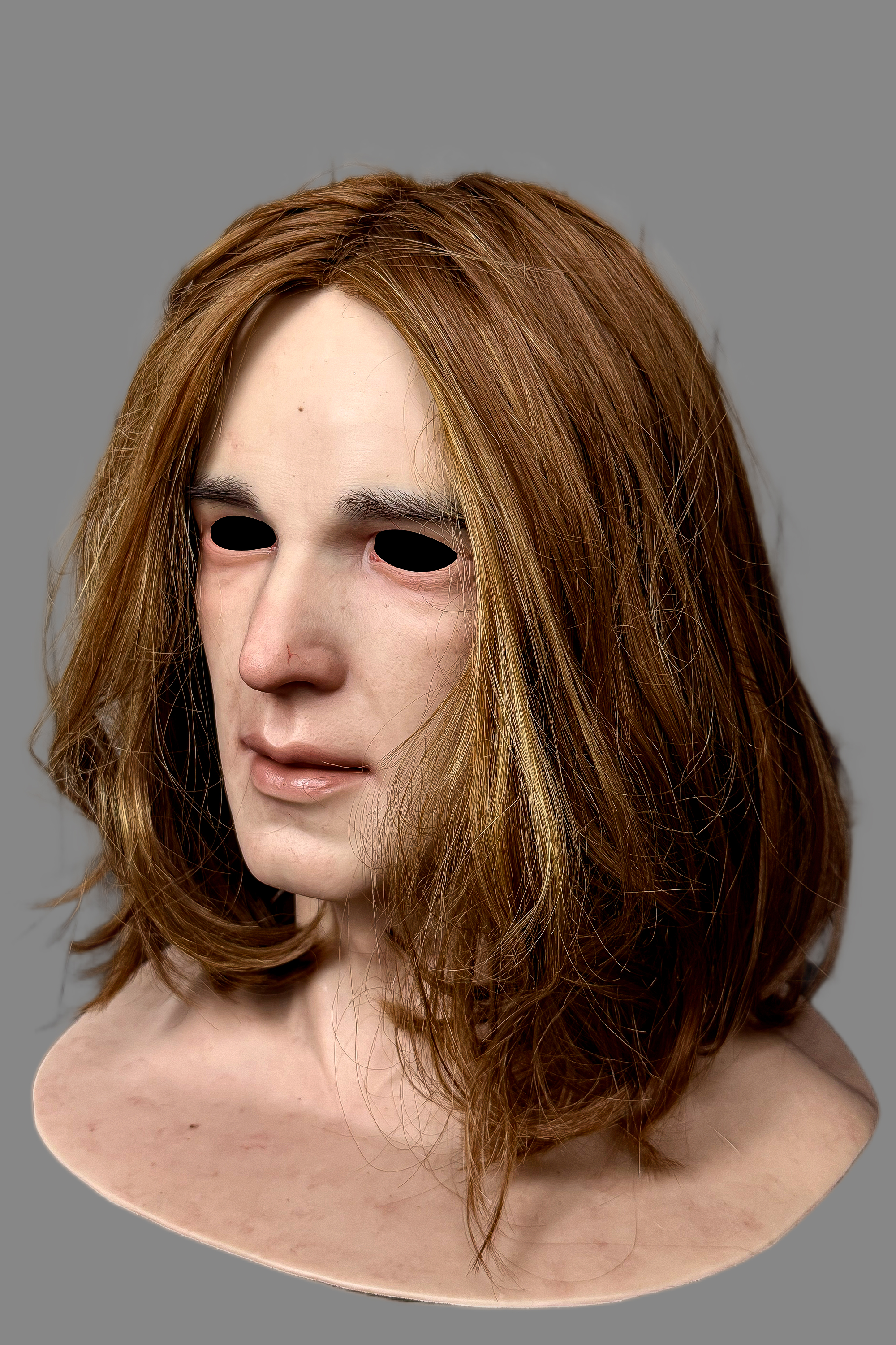 Derby Silicone Mask, Ultra-Realistic Detail for Cosplay, Halloween & Costume Parties