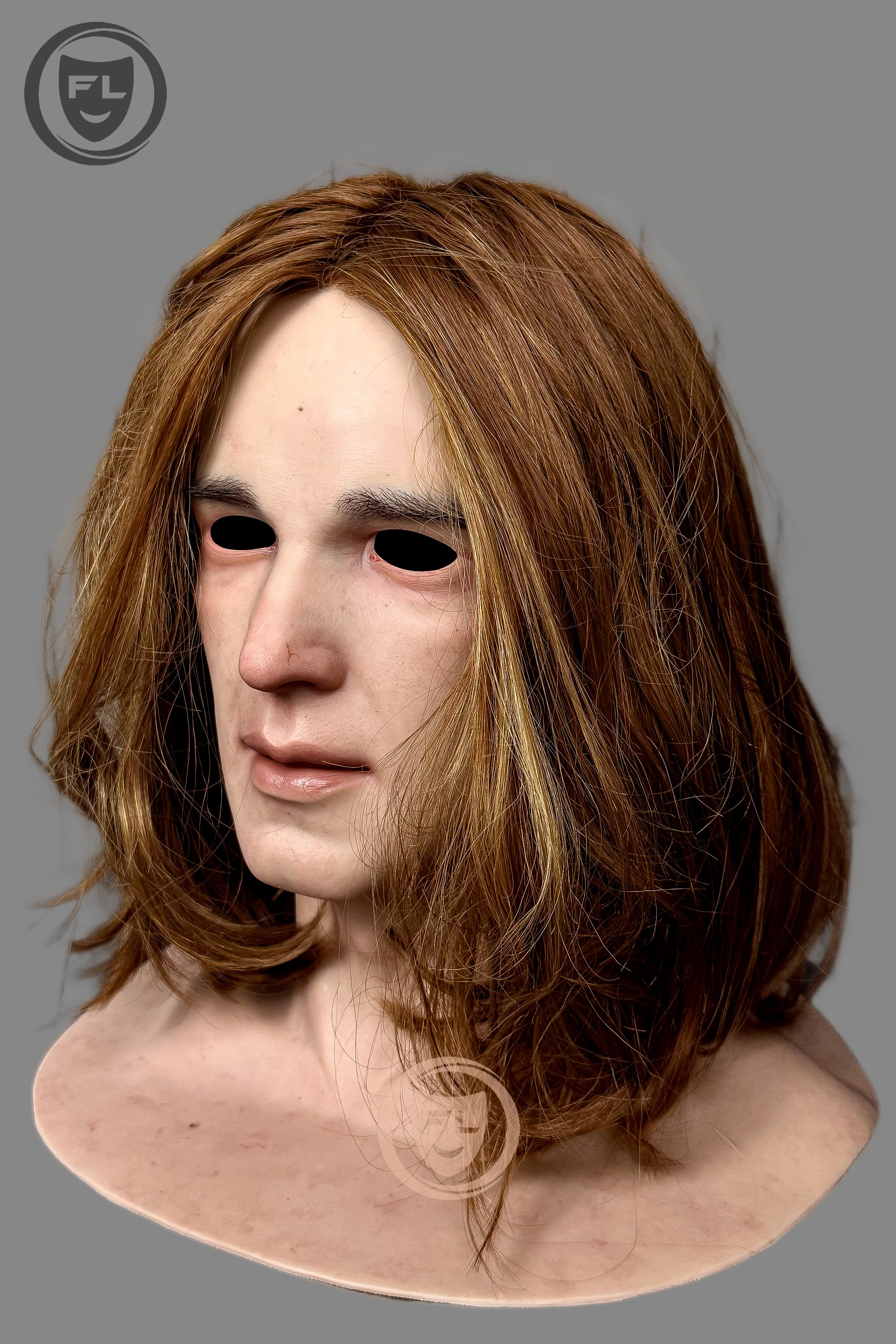 Derby Ultra Realistic Silicone Mask – Full Head Cosplay, Halloween & Film Prop