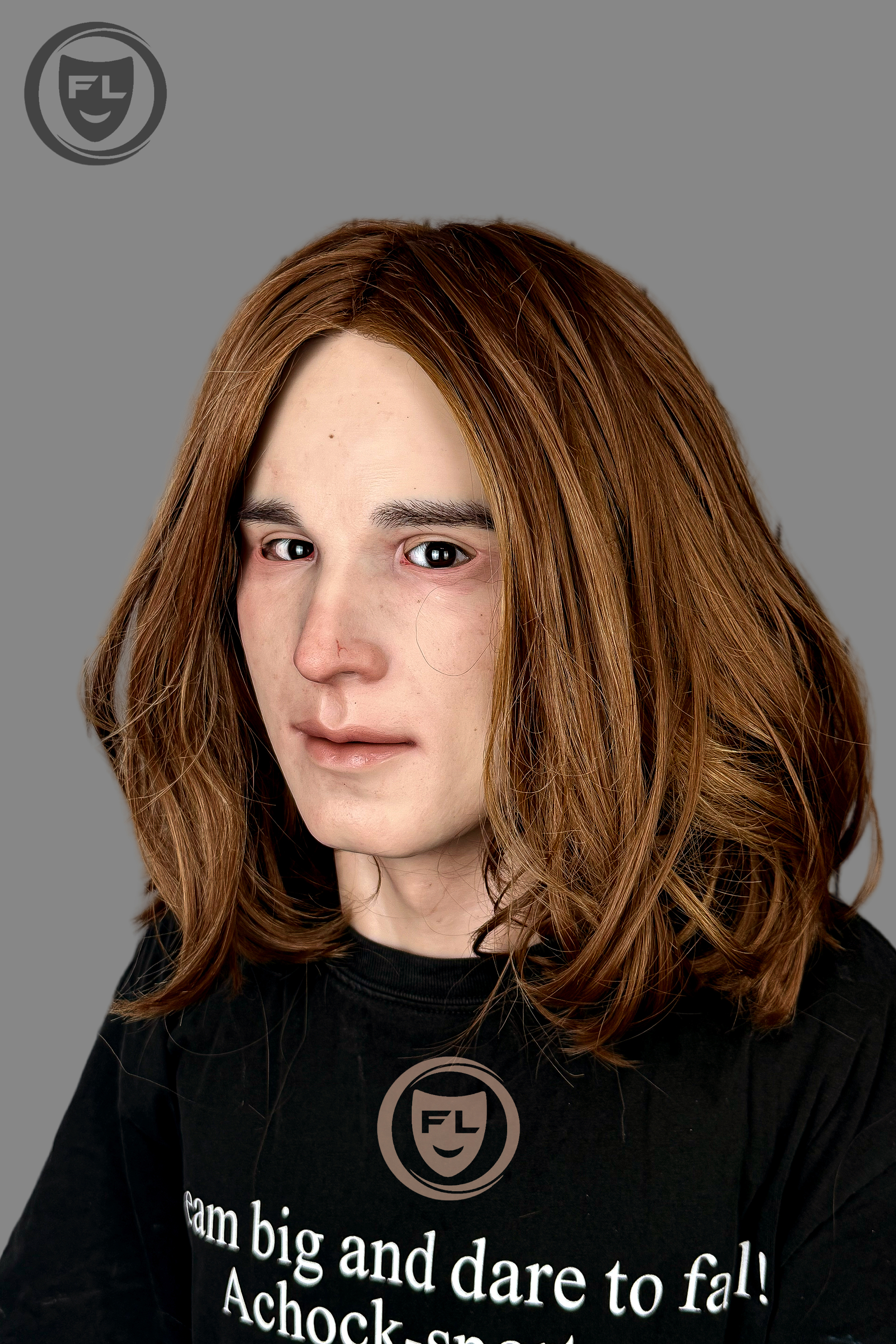 Derby Ultra Realistic Silicone Mask – Full Head Cosplay, Halloween & Film Prop