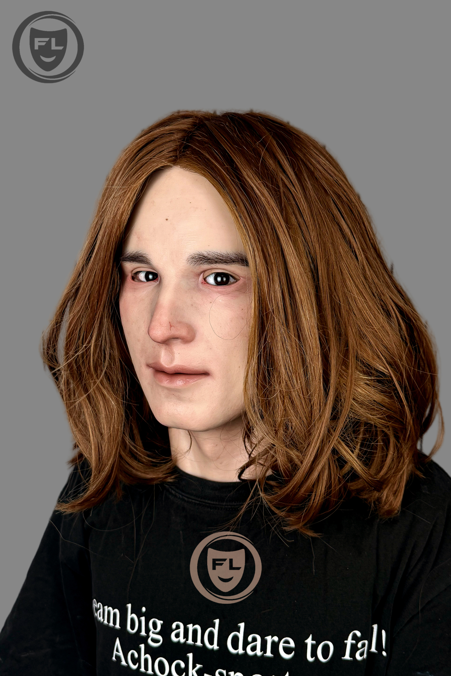 Derby Ultra Realistic Silicone Mask – Full Head Cosplay, Halloween & Film Prop